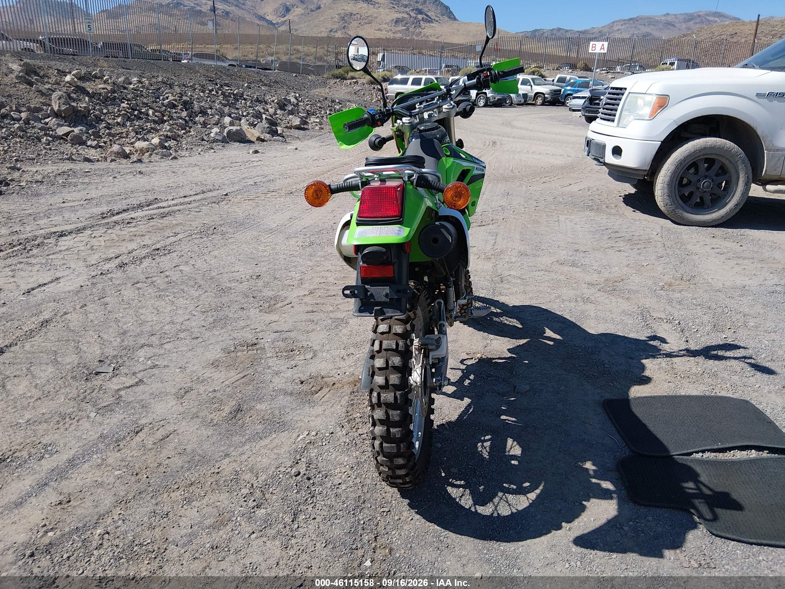 2006 Kawasaki KLX250 VIN JKALXMH156DA10373 IAAI salvage auction — Normal Wear, Regular (Nevada), sold $625 on 2026-09-18 (photo 6)