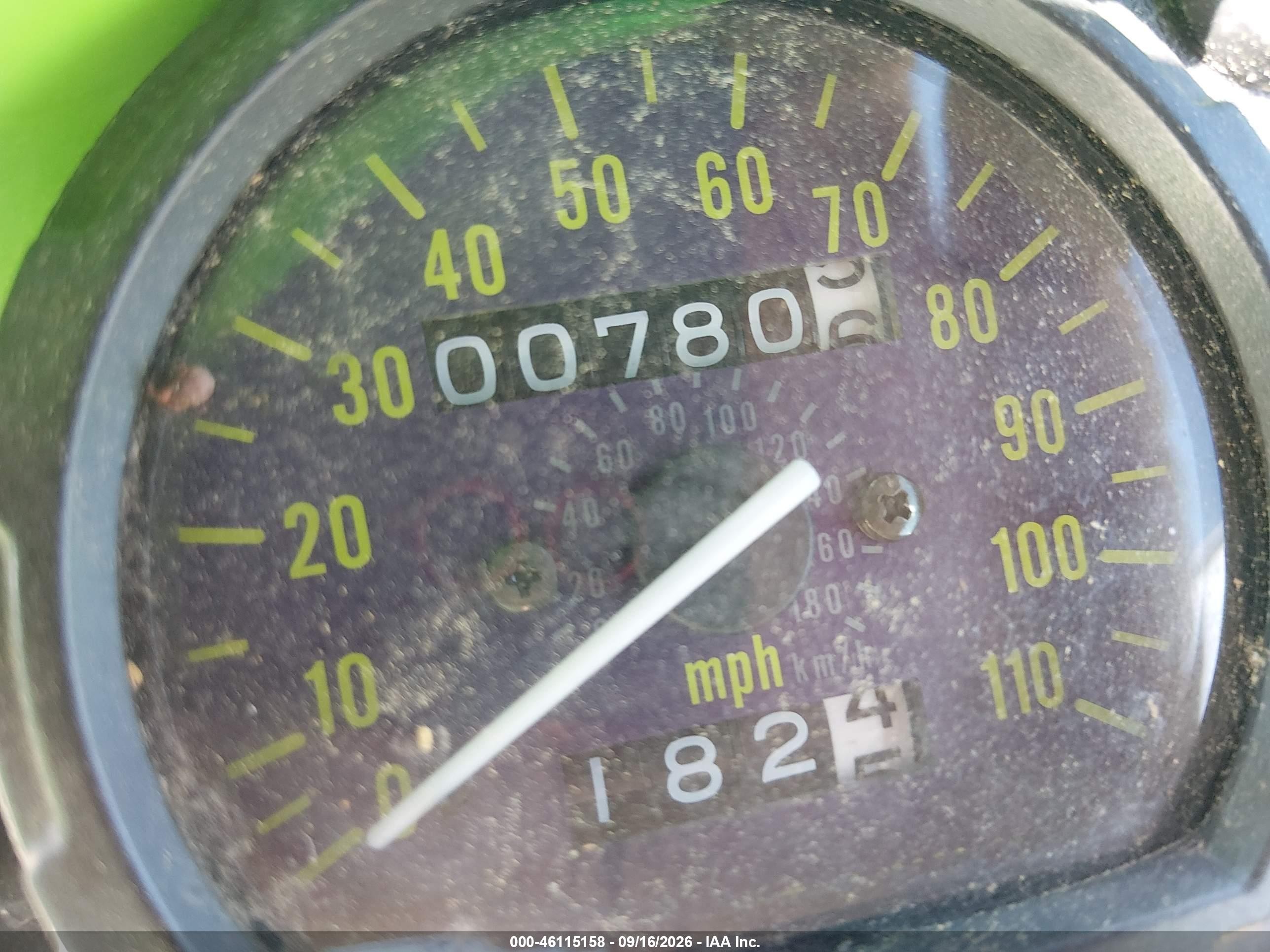 2006 Kawasaki KLX250 VIN JKALXMH156DA10373 IAAI salvage auction — Normal Wear, Regular (Nevada), sold $625 on 2026-09-18 (photo 7)