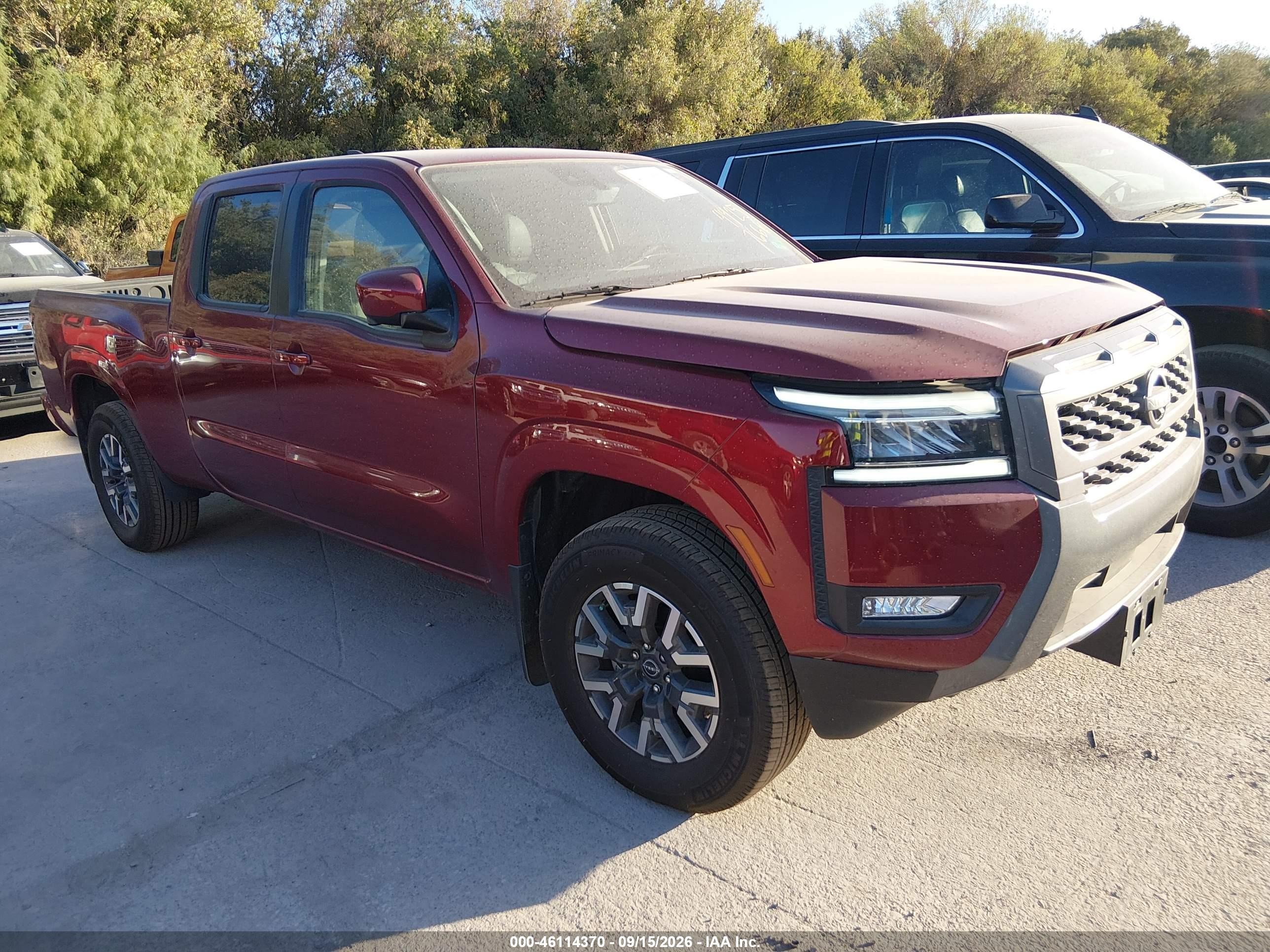 2025 Nissan Frontier VIN 1N6ED1FK6SN631797 — IAAI salvage auction photo