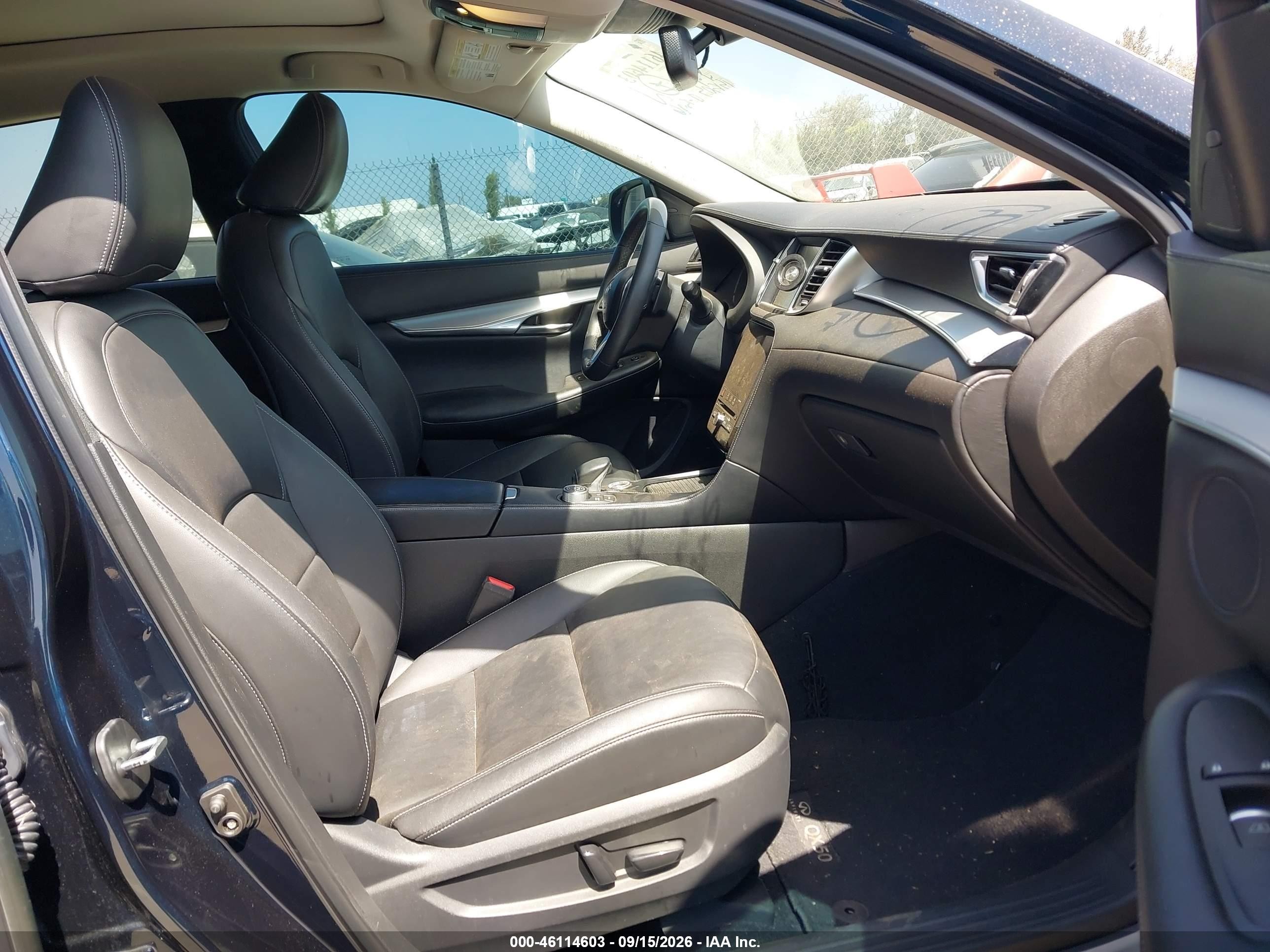 2019 Infiniti QX50 VIN 3PCAJ5M10KF133508 IAAI salvage auction — Front End, Salvage (California), sold $3,050 on 2026-09-24 (photo 5)