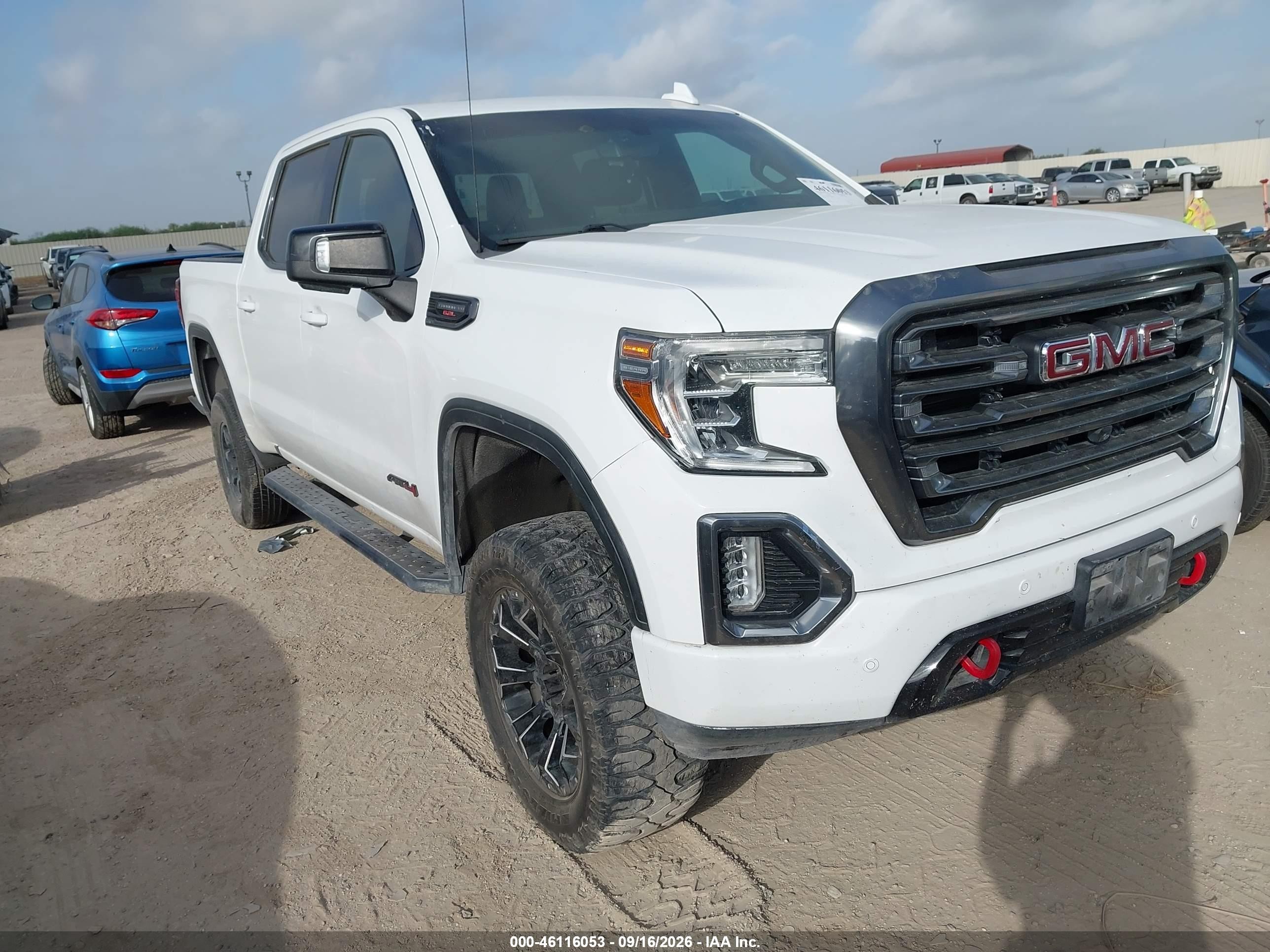 2021 GMC Sierra 1500 VIN 1GTP9EEL0MZ186340 — IAAI salvage auction photo