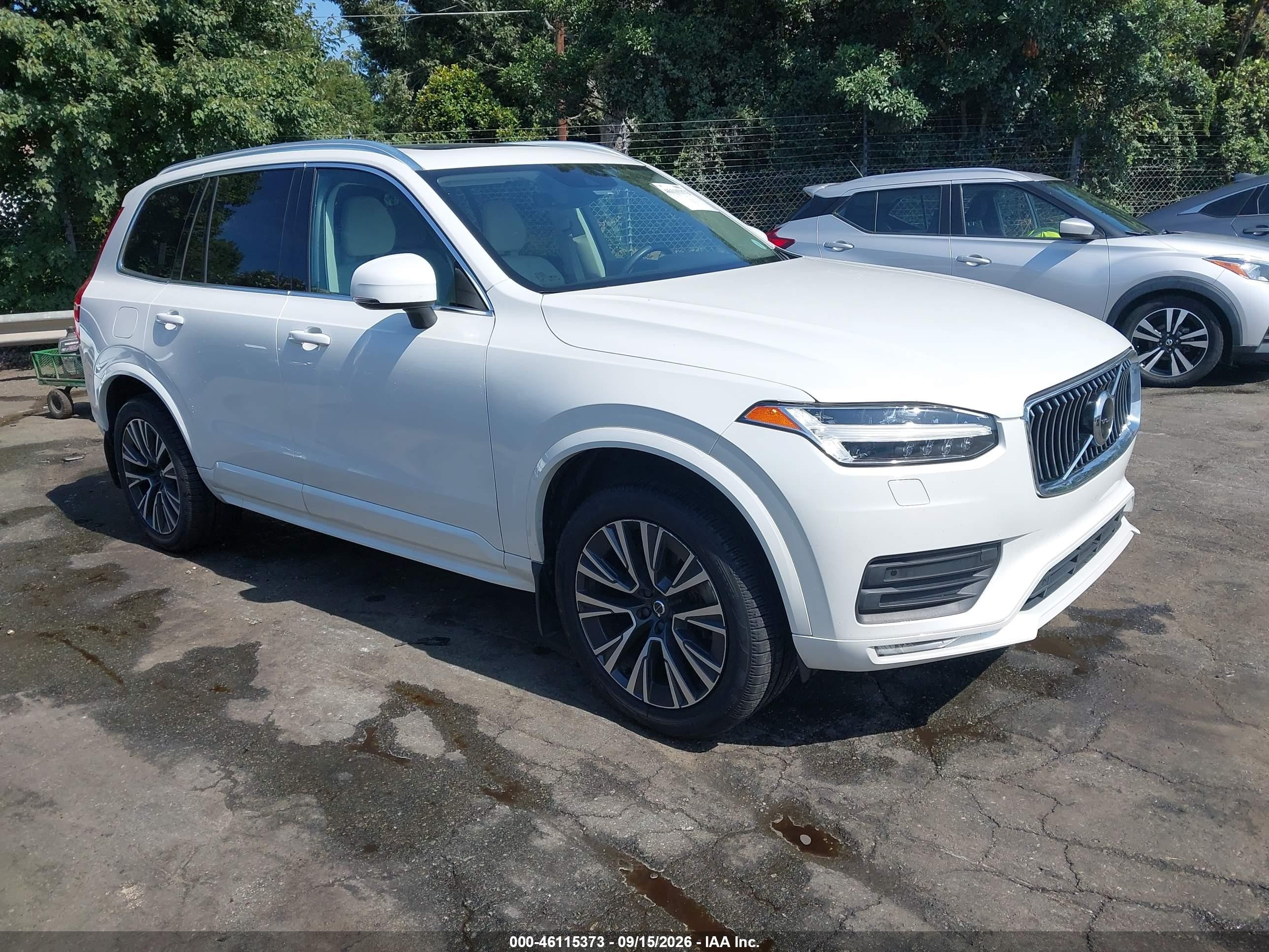 2022 Volvo XC90 VIN YV4102CK5N1820778 — IAAI salvage auction photo