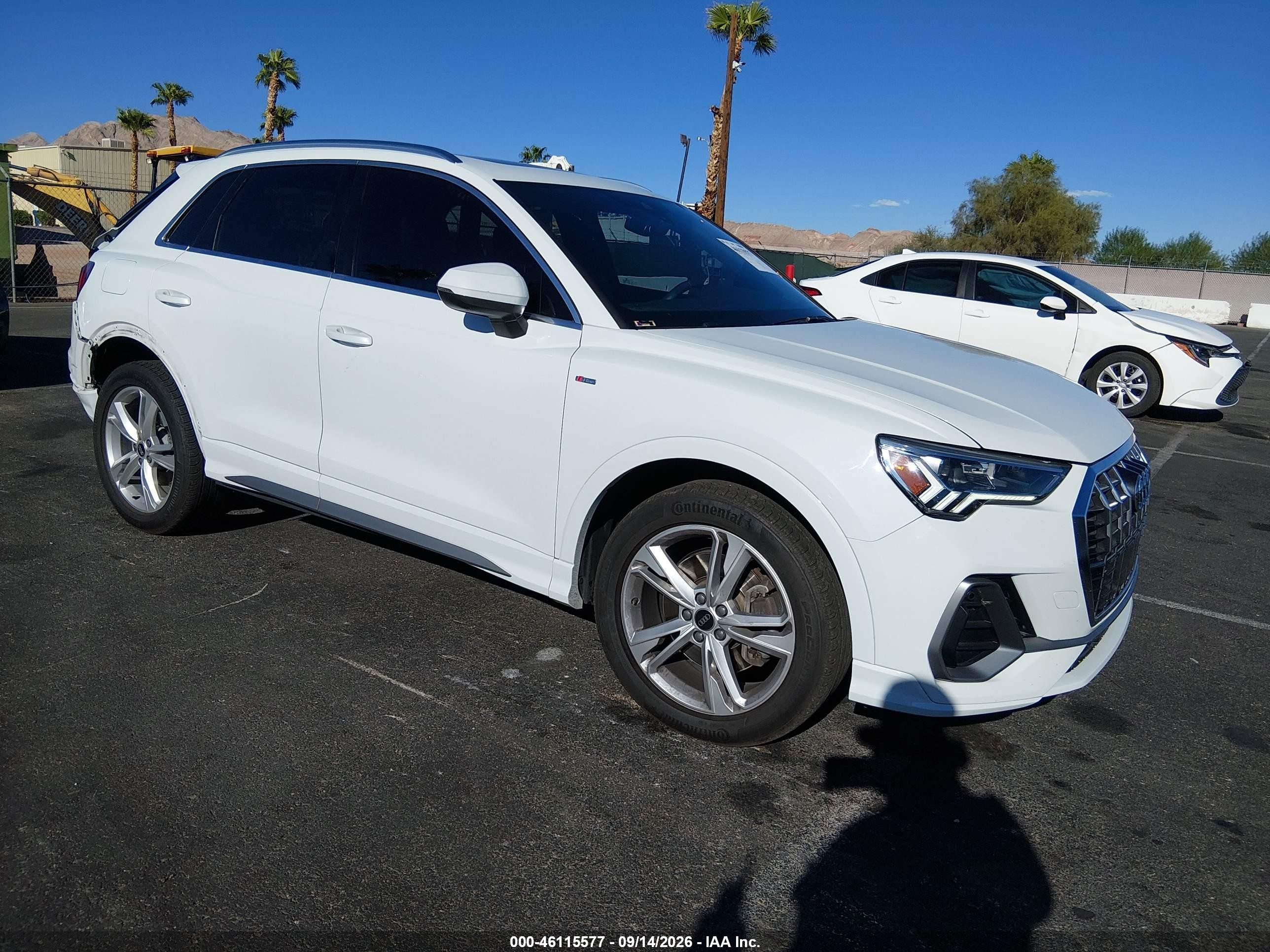 2023 Audi Q3 VIN WA1EECF3XP1067147 — IAAI salvage auction photo