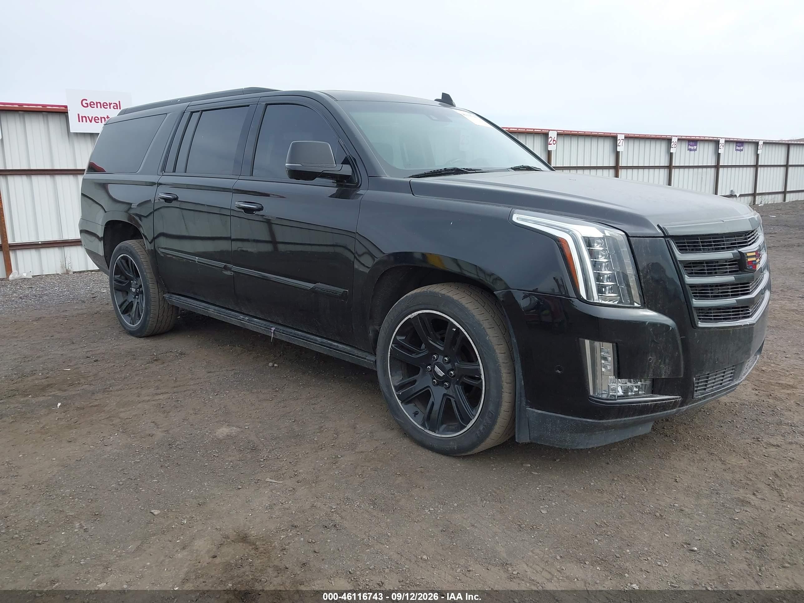 2018 Cadillac Escalade ESV VIN 1GYS4JKJ4JR346553 — IAAI salvage auction photo