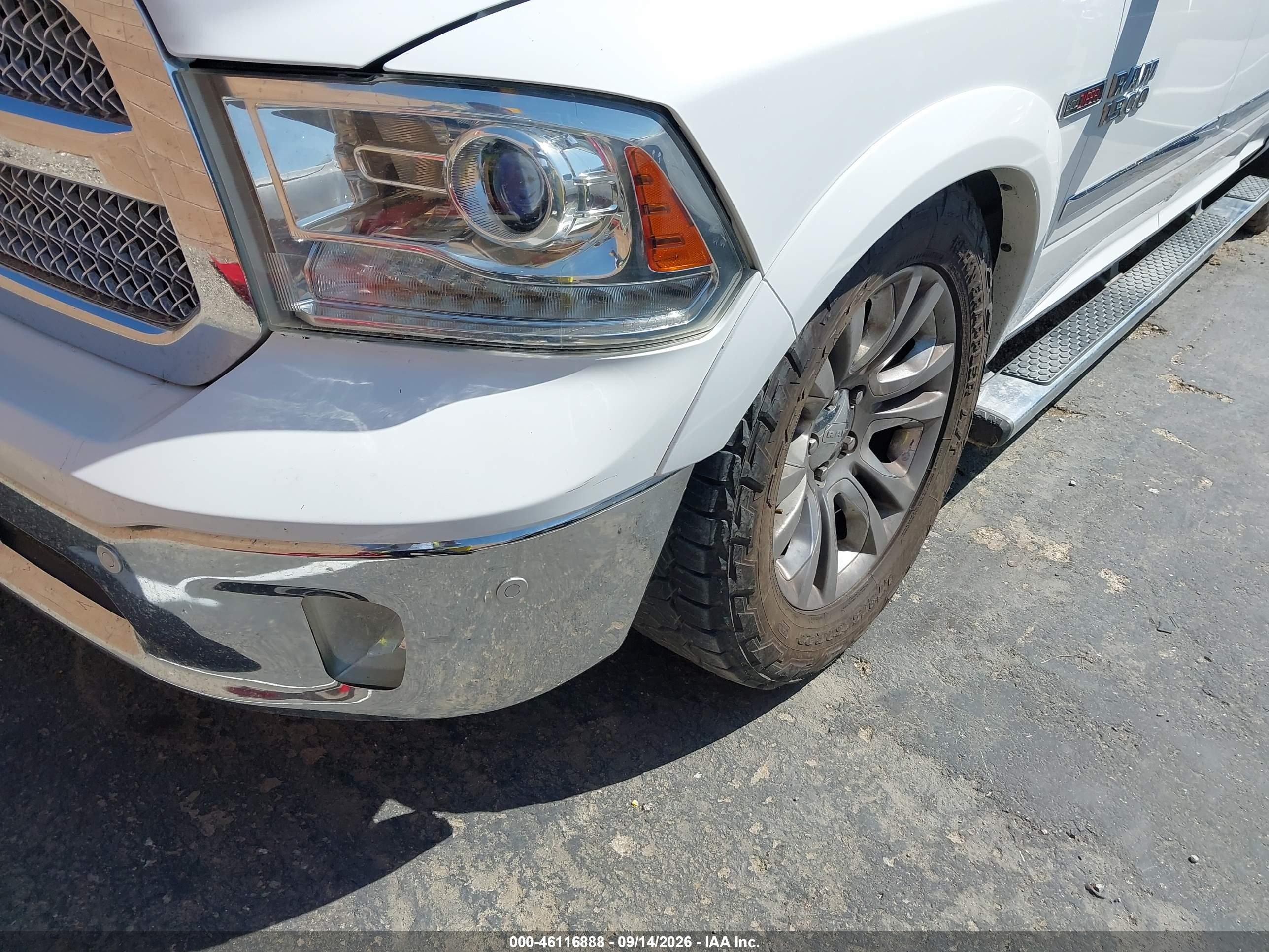 2015 Ram 1500 VIN 1C6RR7WM3FS687642 IAAI salvage auction — Front End, Clear - Dealer Only (California), sold $4,000 on 2026-09-19 (photo 6)