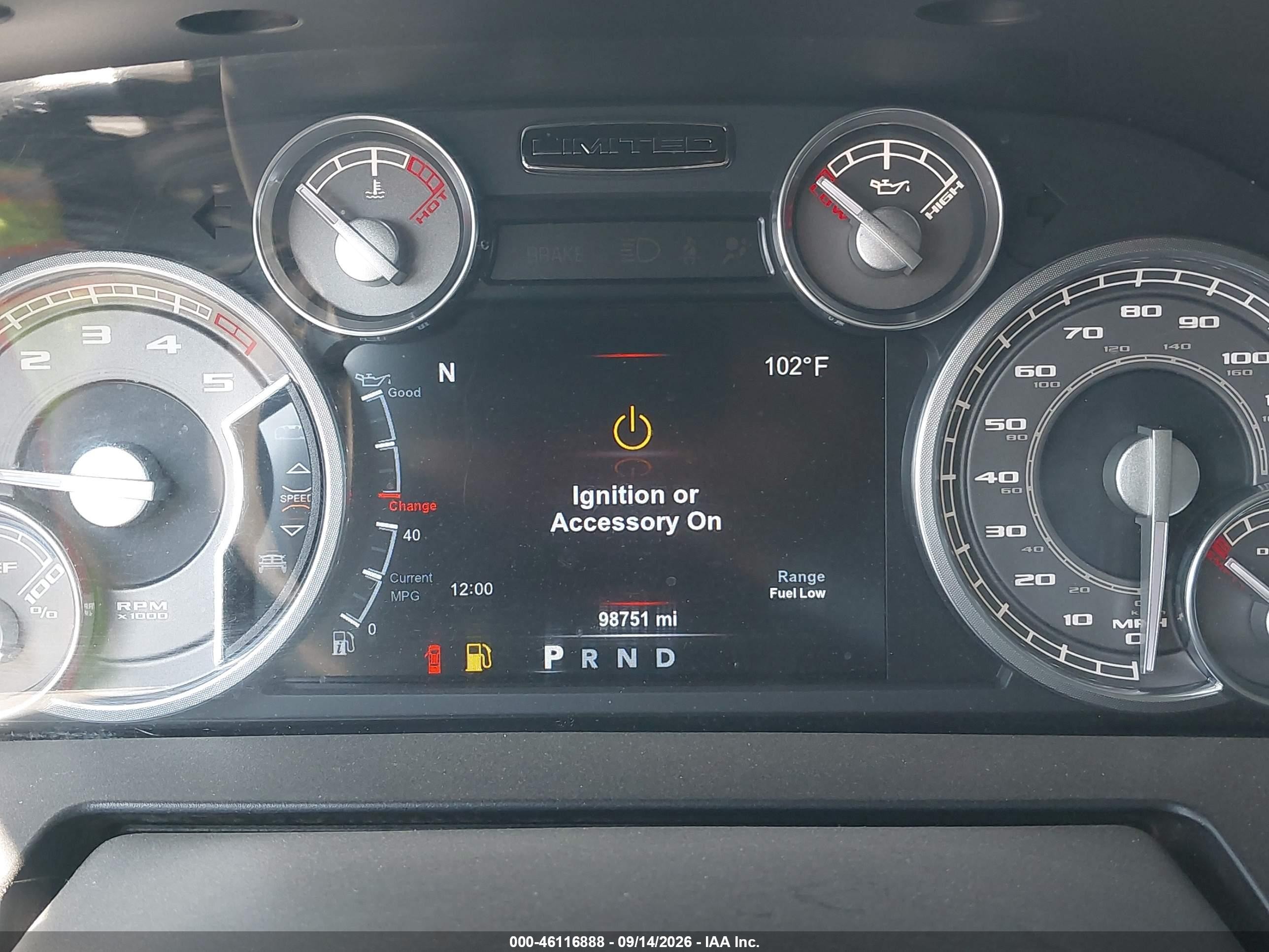 2015 Ram 1500 VIN 1C6RR7WM3FS687642 IAAI salvage auction — Front End, Clear - Dealer Only (California), sold $4,000 on 2026-09-19 (photo 7)