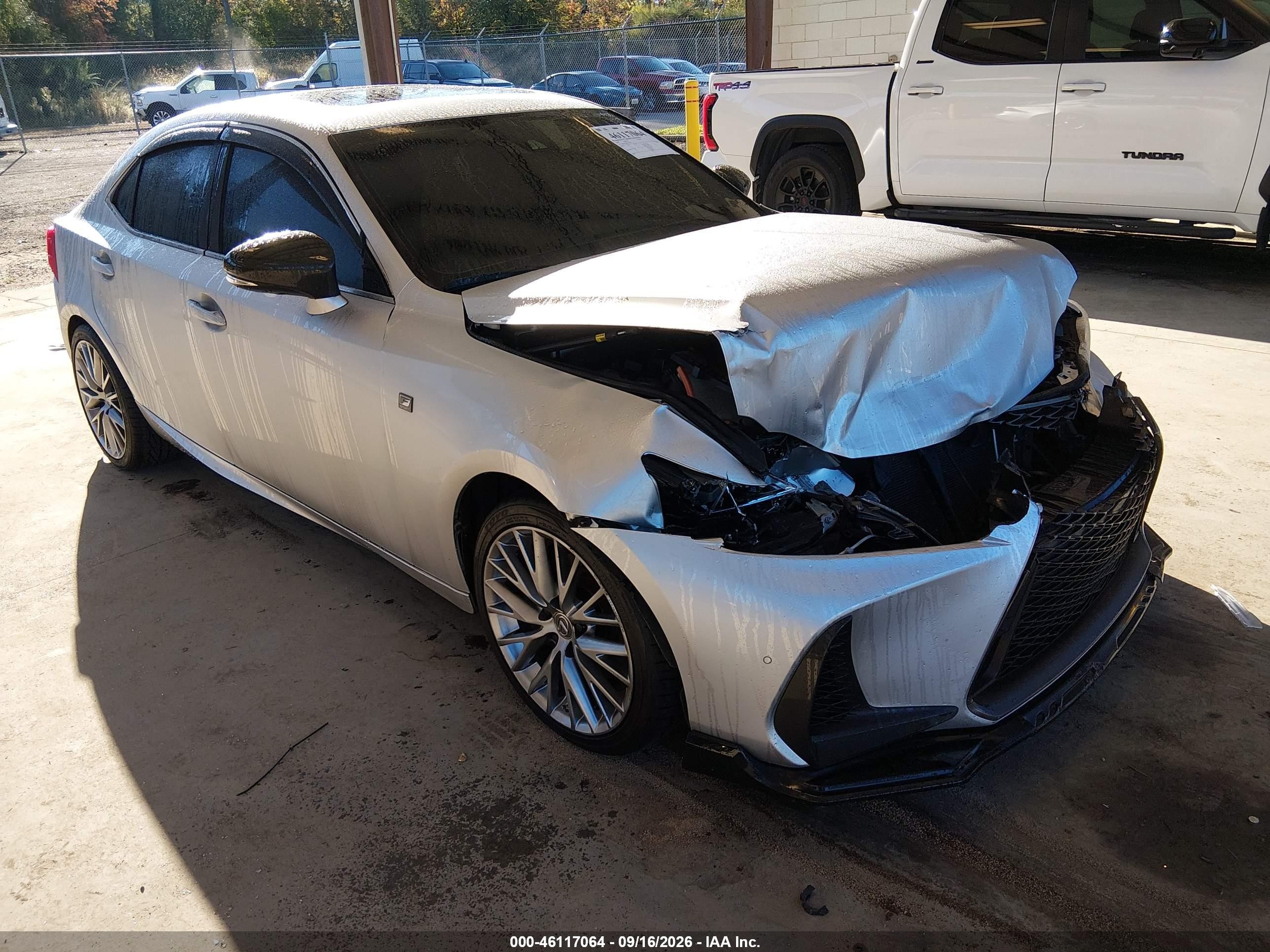 2019 Lexus IS 350 VIN JTHCZ1D28K5016505 — IAAI salvage auction photo