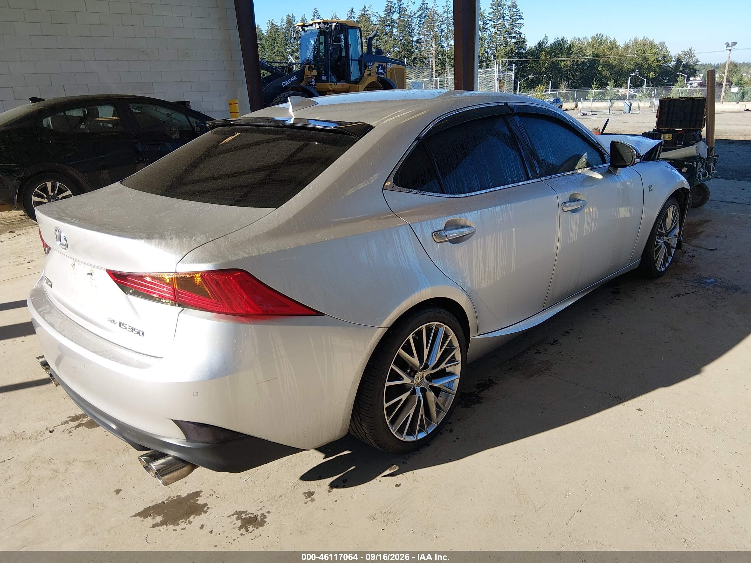 2019 Lexus IS 350 VIN JTHCZ1D28K5016505 IAAI salvage auction — Front End, Bill Of Sale (Washington), sold $7,500 on 2026-10-14 (photo 4)