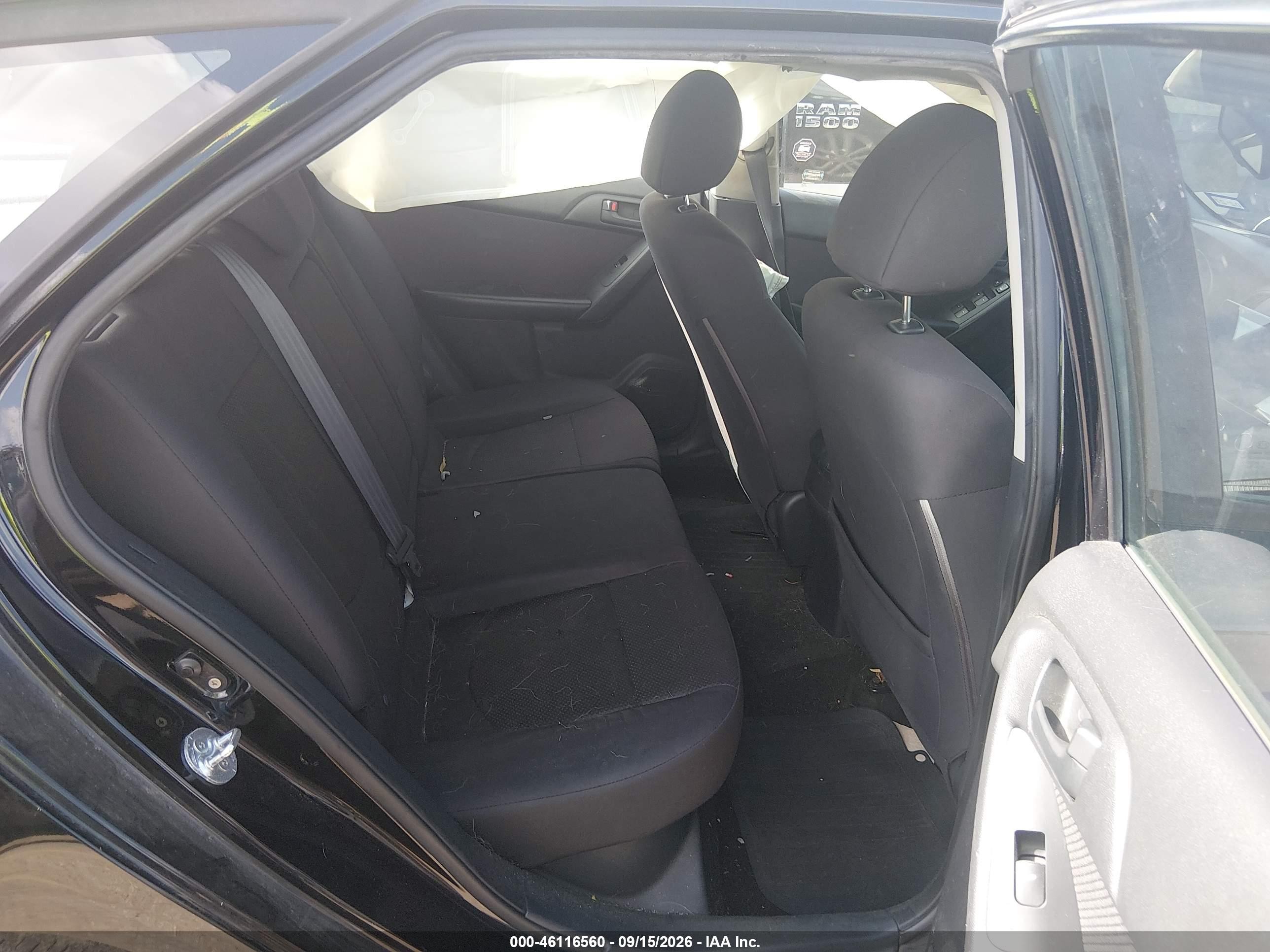 2012 Kia Forte VIN KNAFU5A20C5643240 IAAI salvage auction — Unknown, Salvage (Texas), sold $400 on 2026-10-09 (photo 8)