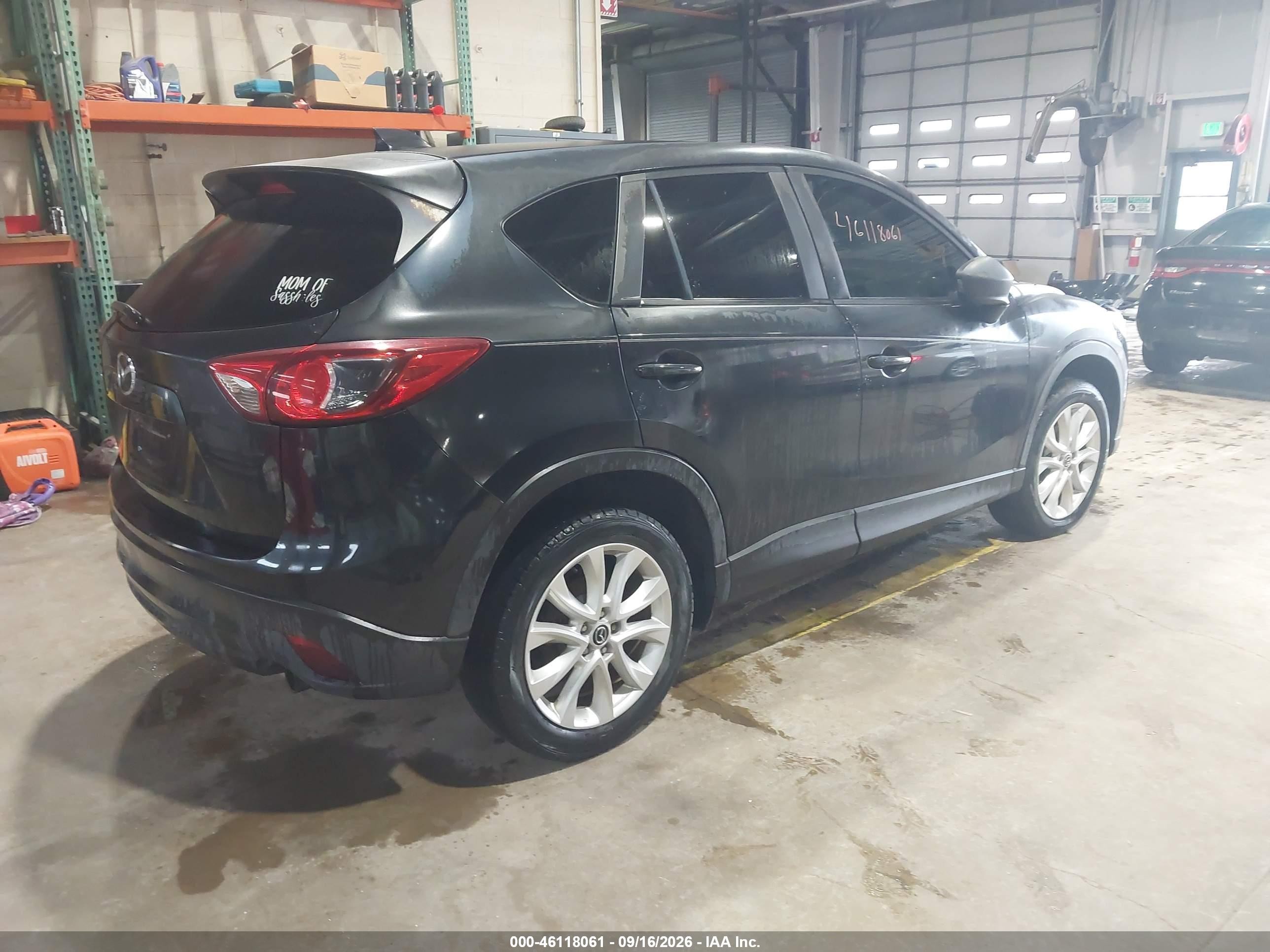 2013 Mazda Cx-5 VIN JM3KE4DE8D0115059 IAAI salvage auction — Normal Wear, Clear (Indiana), sold $2,000 on 2026-10-02 (photo 4)