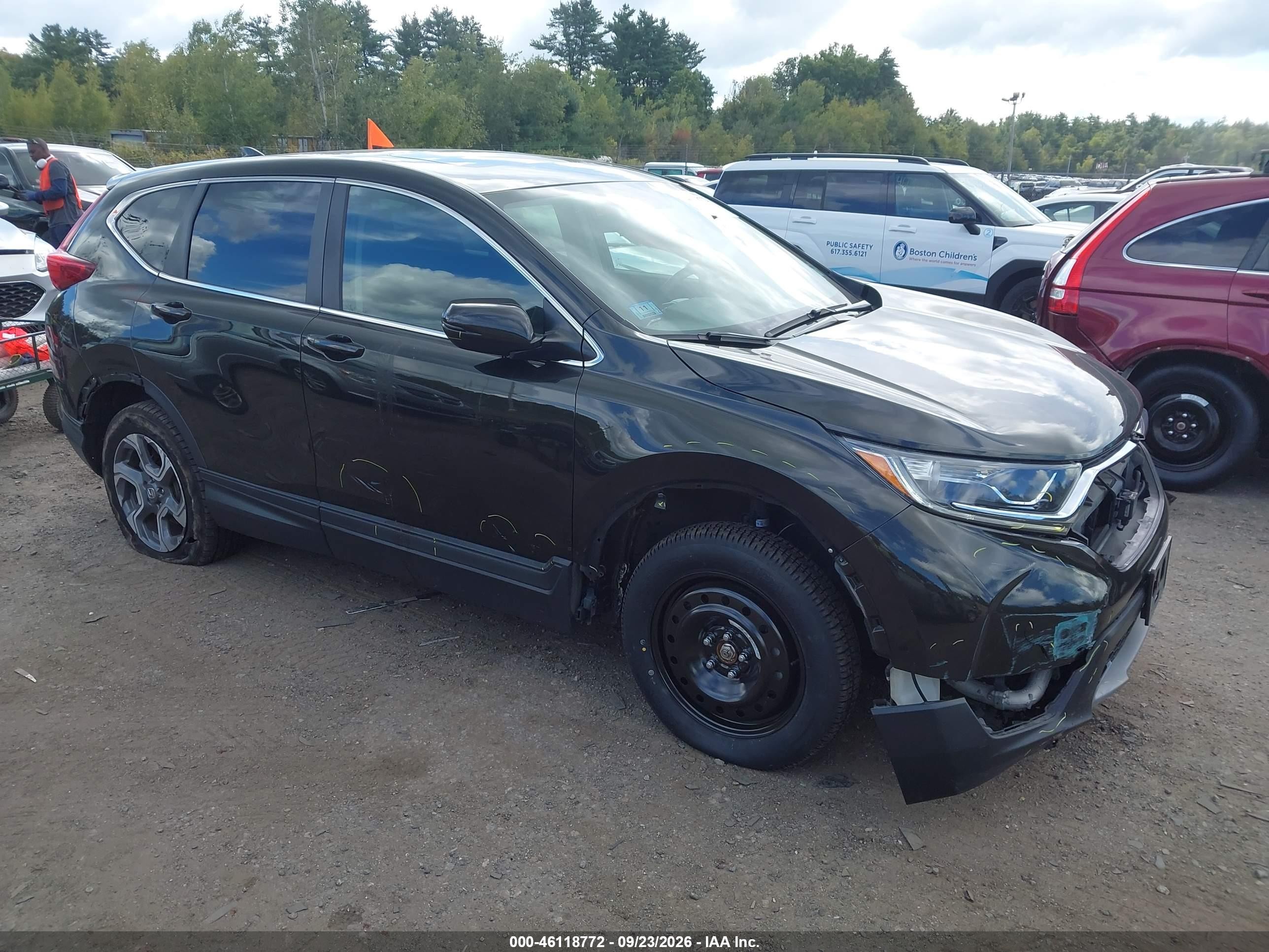 2018 Honda CR-V VIN 7FARW2H54JE047461 — IAAI salvage auction photo