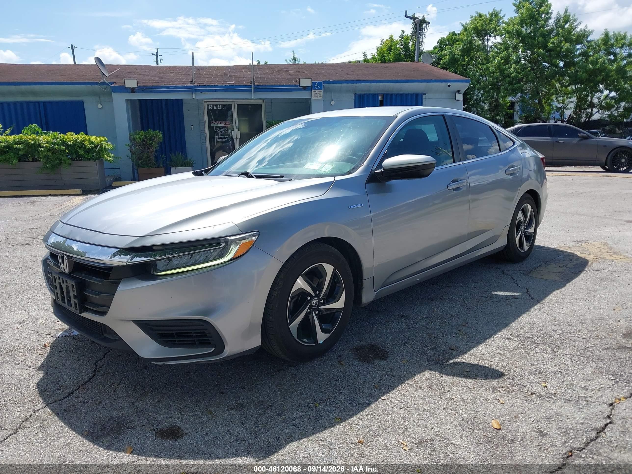 2021 Honda Insight VIN 19XZE4F5XME003066 IAAI salvage auction — Normal Wear, Salvage (Florida), sold $12,900 on 2026-10-01 (photo 2)