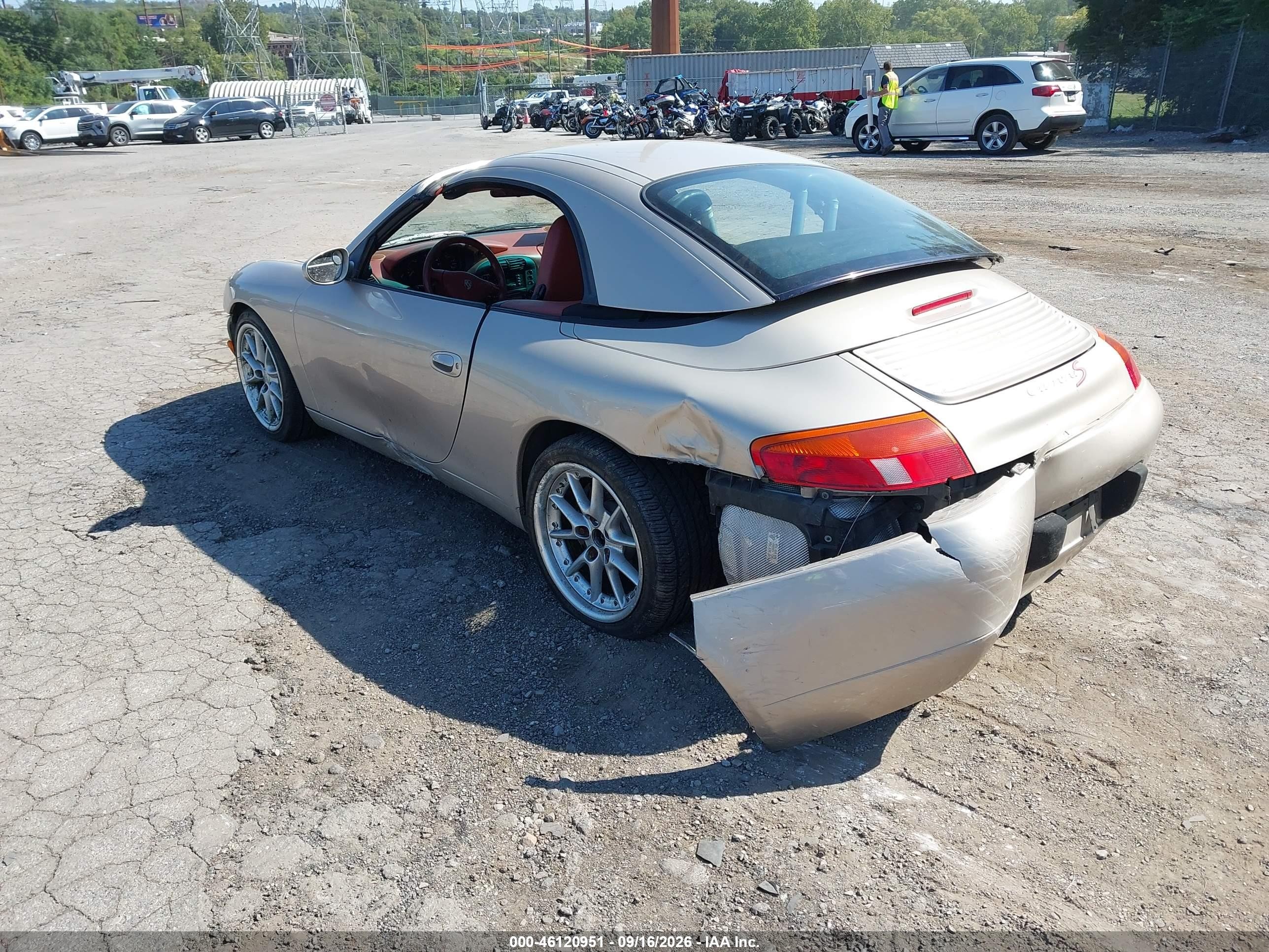 1999 Porsche 911 VIN WP0CA2995XS651548 IAAI salvage auction — All Over, Salvage (Pennsylvania), sold $4,250 on 2026-09-23 (photo 3)