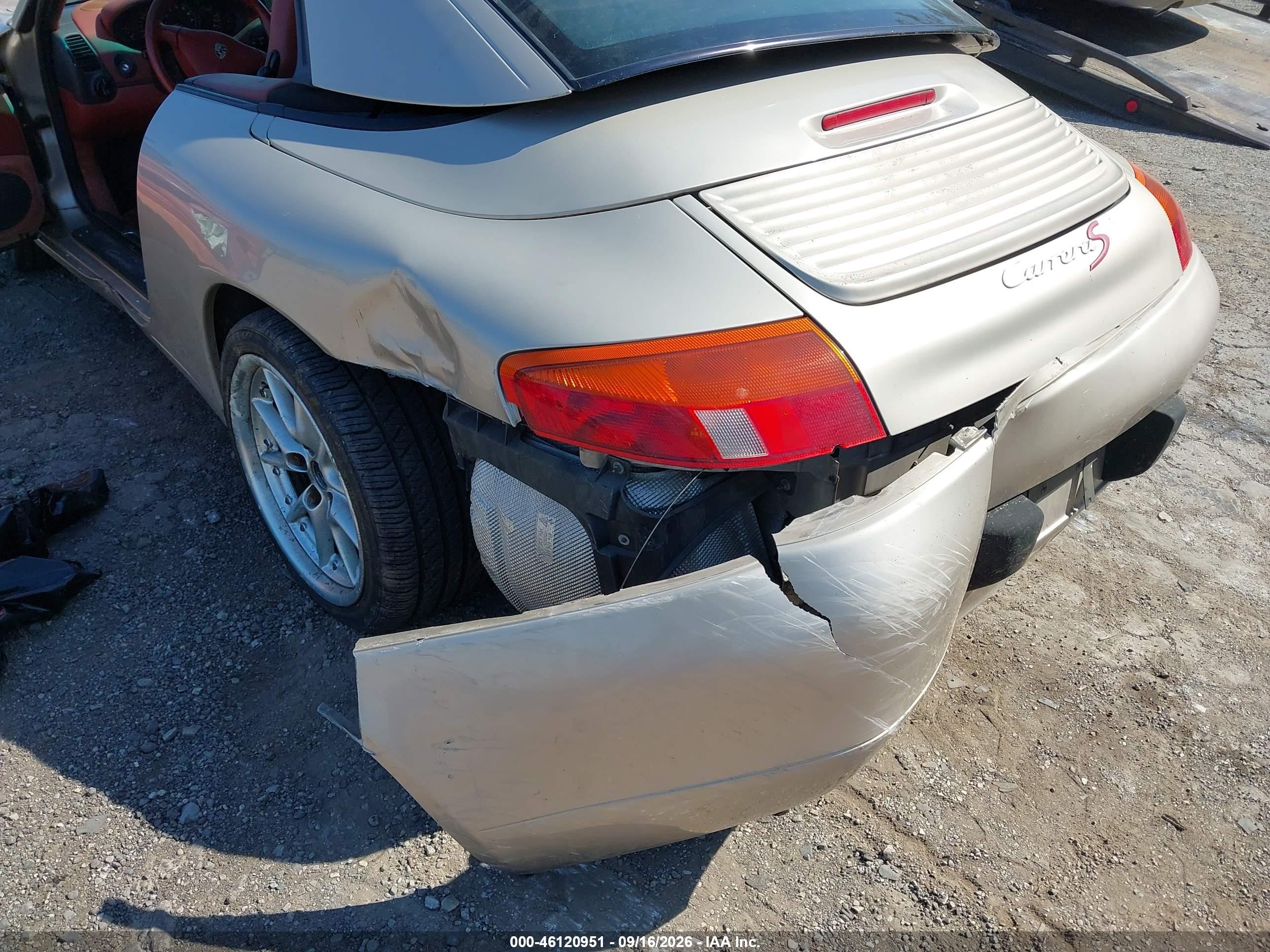 1999 Porsche 911 VIN WP0CA2995XS651548 IAAI salvage auction — All Over, Salvage (Pennsylvania), sold $4,250 on 2026-09-23 (photo 6)