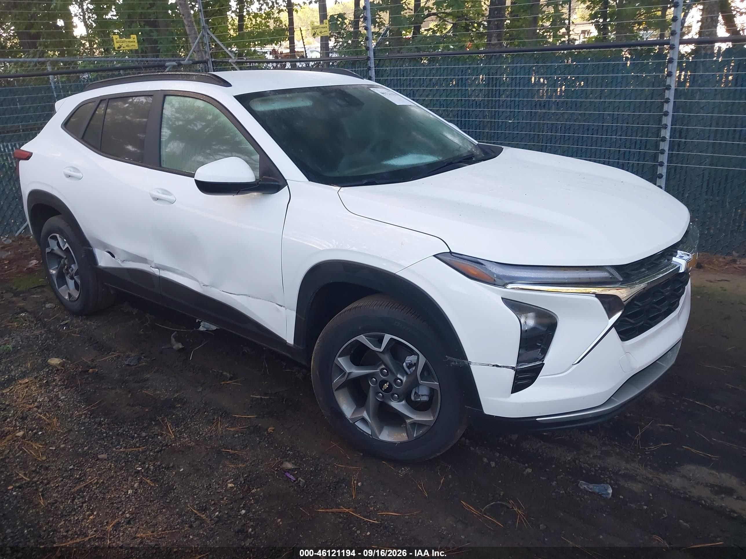 2026 Chevrolet Trax VIN KL77LHEP3TC096166 — IAAI salvage auction photo