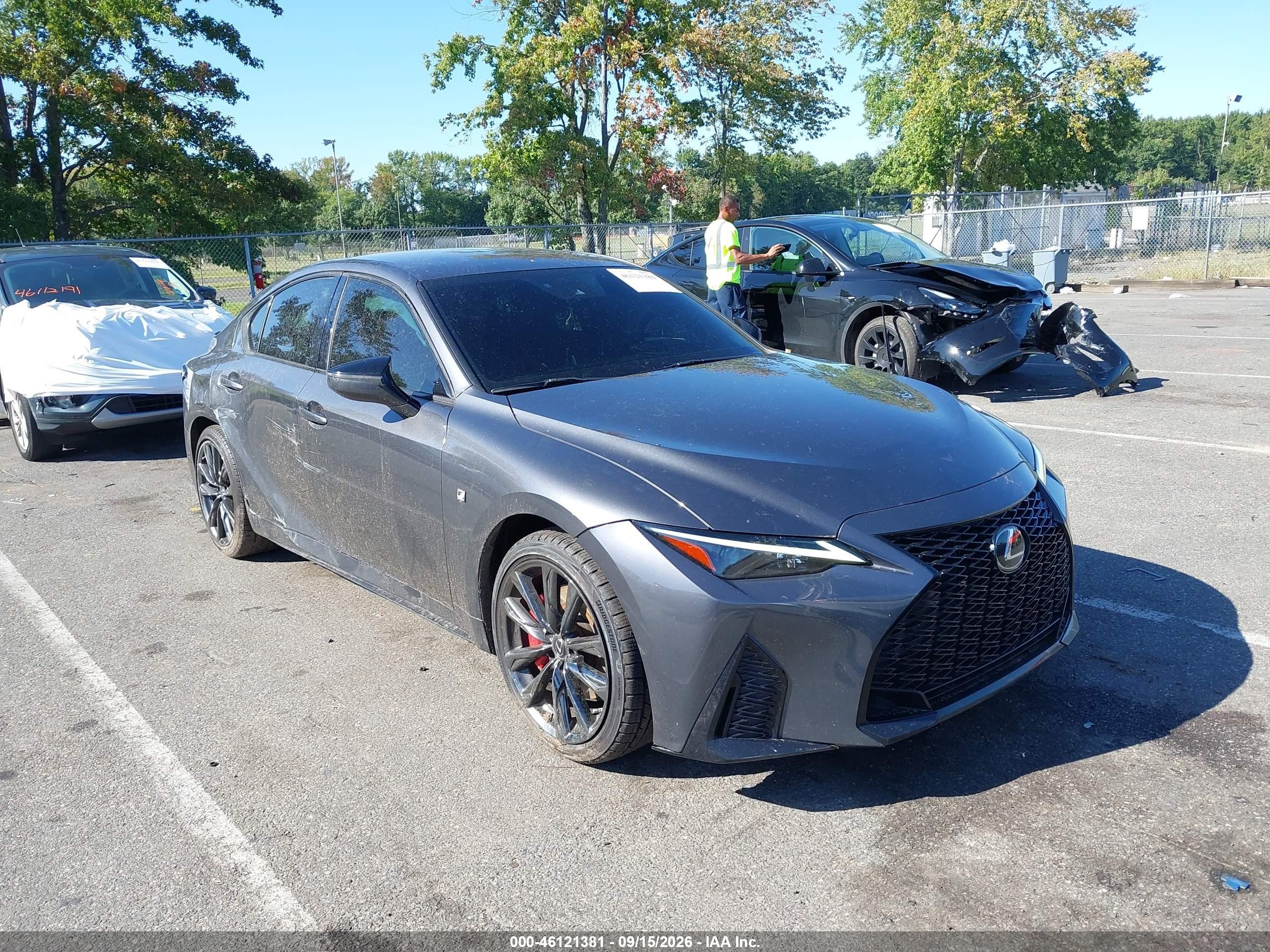 2022 Lexus IS 350 VIN JTHGZ1E23N5025973 — IAAI salvage auction photo