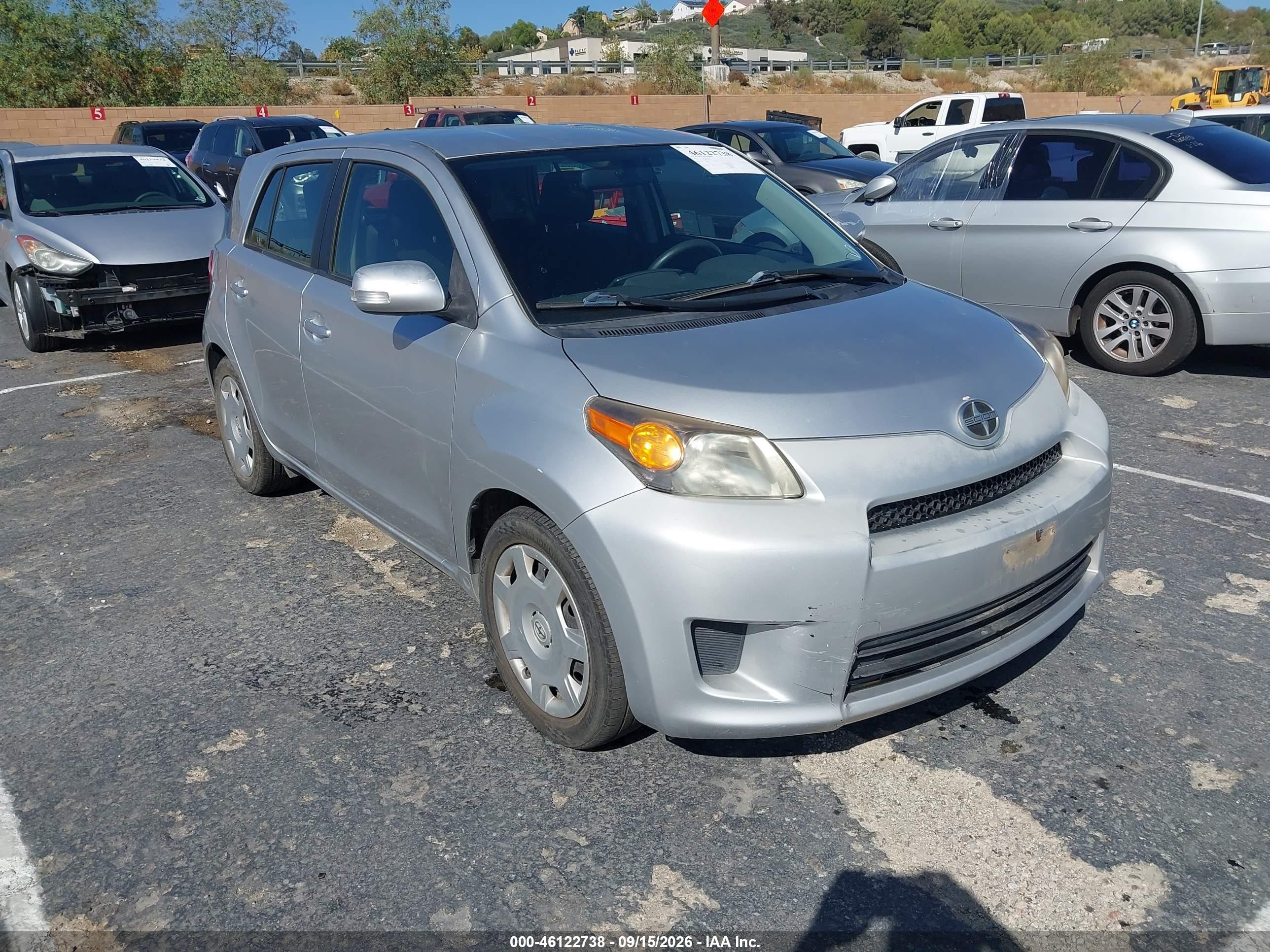 2013 Scion Xd VIN JTKKUPB40D1032025 IAAI salvage auction — Rear End, Salvage (California), sold $1,700 on 2026-10-03 (photo 1)
