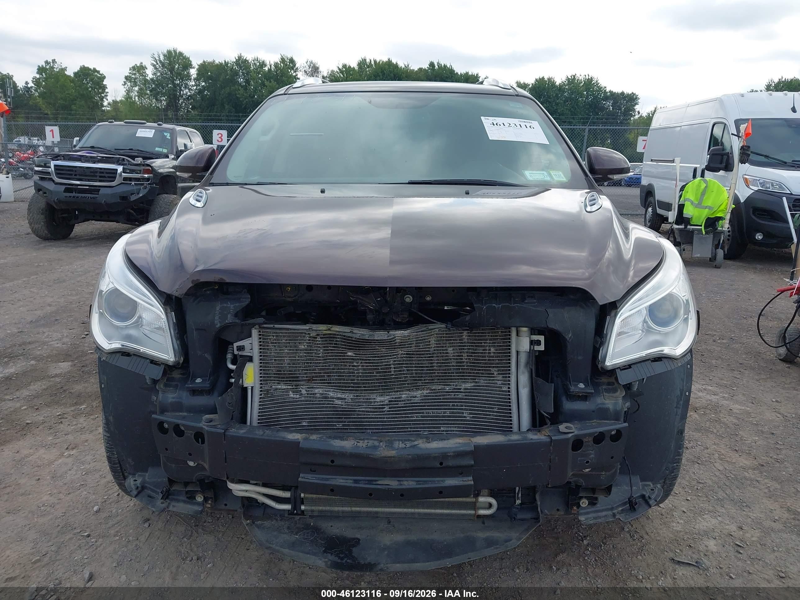 2016 Buick Enclave VIN 5GAKVBKD5GJ199414 IAAI salvage auction — Front End, Mv-907A (New York), sold $1,400 on 2026-09-23 (photo 6)