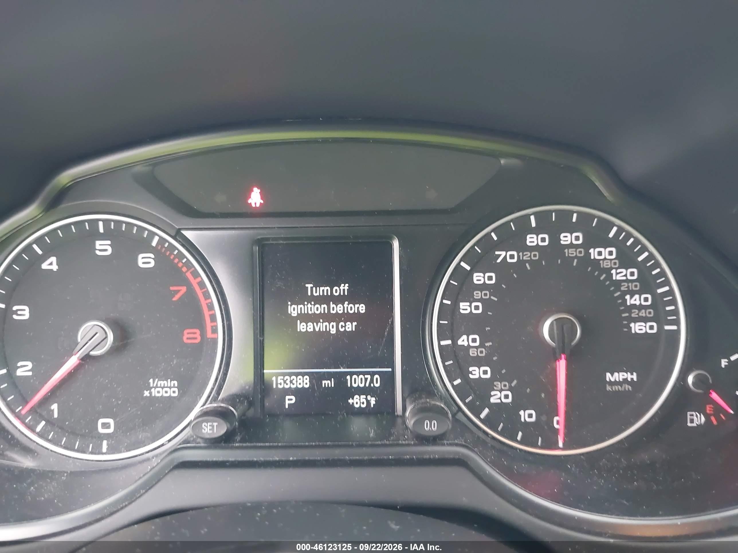 2016 Audi Q5 VIN WA1D7AFP7GA070617 IAAI salvage auction — Hail, Salvage (Ohio), sold $2,100 on 2026-10-05 (photo 7)
