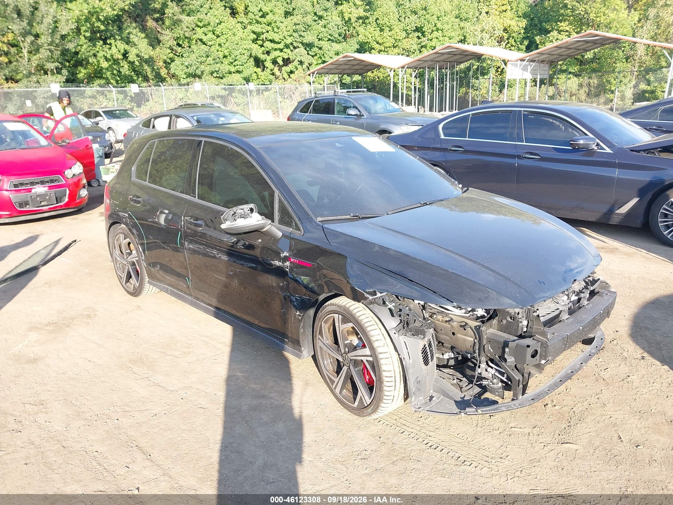 2024 Volkswagen Golf VIN WVW3A7CD3RW177413 — IAAI salvage auction photo