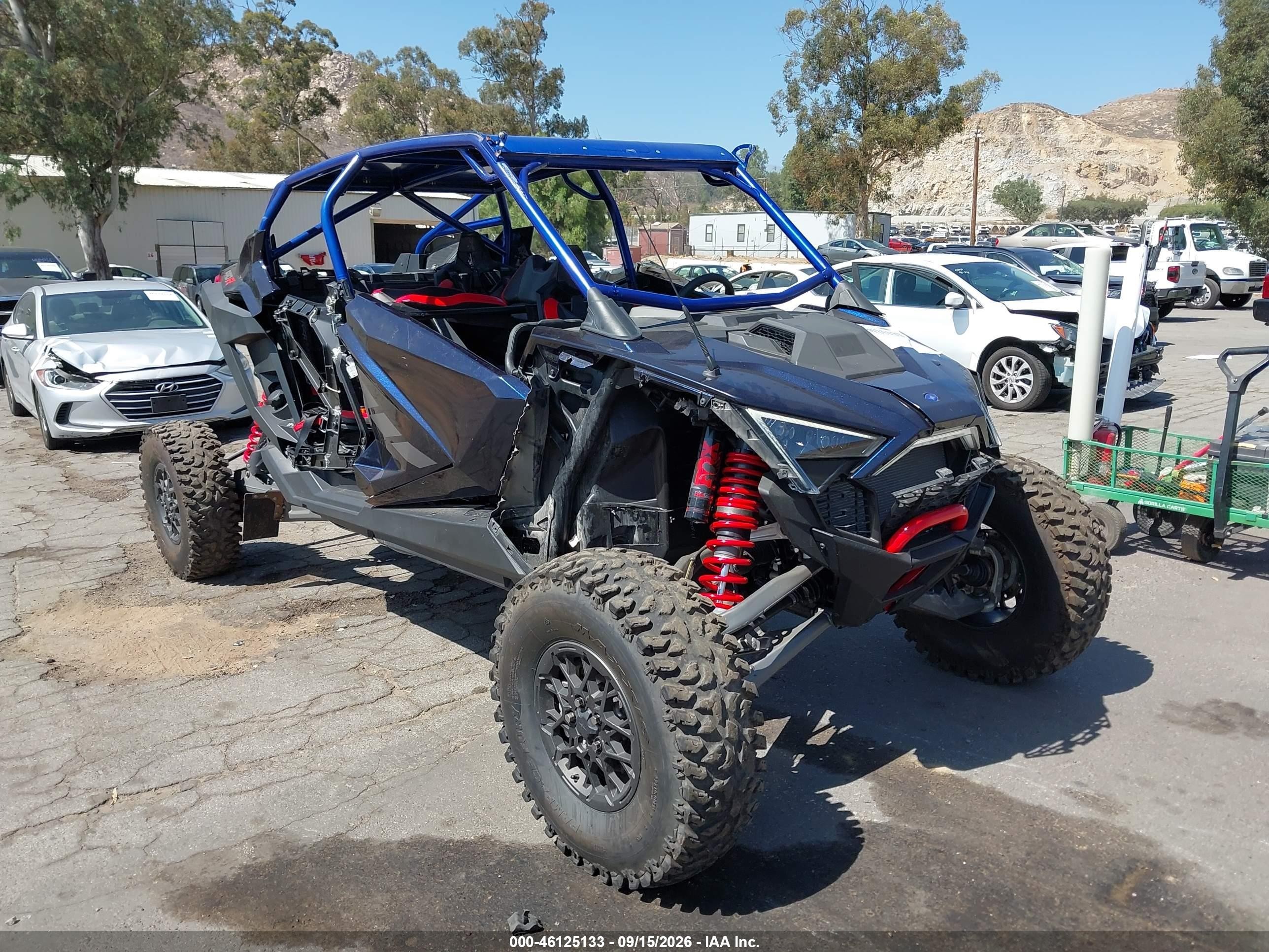 2022 Polaris RZR VIN 3NSRML2K1NG387638 — IAAI salvage auction photo