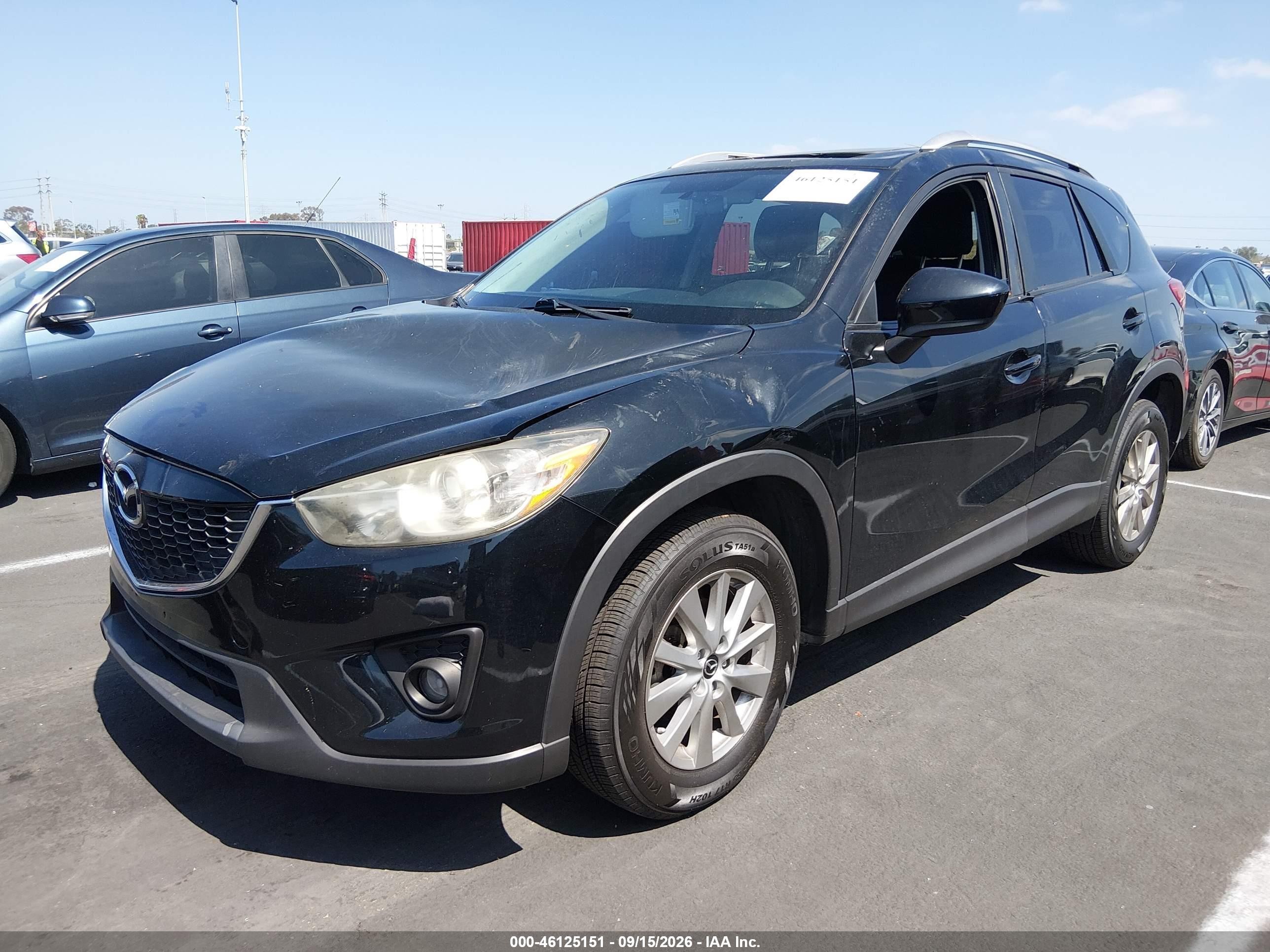 2015 Mazda Cx-5 VIN JM3KE2CY4F0456817 IAAI salvage auction — Top/Roof, Salvage (California), sold $2,400 on 2026-09-28 (photo 2)