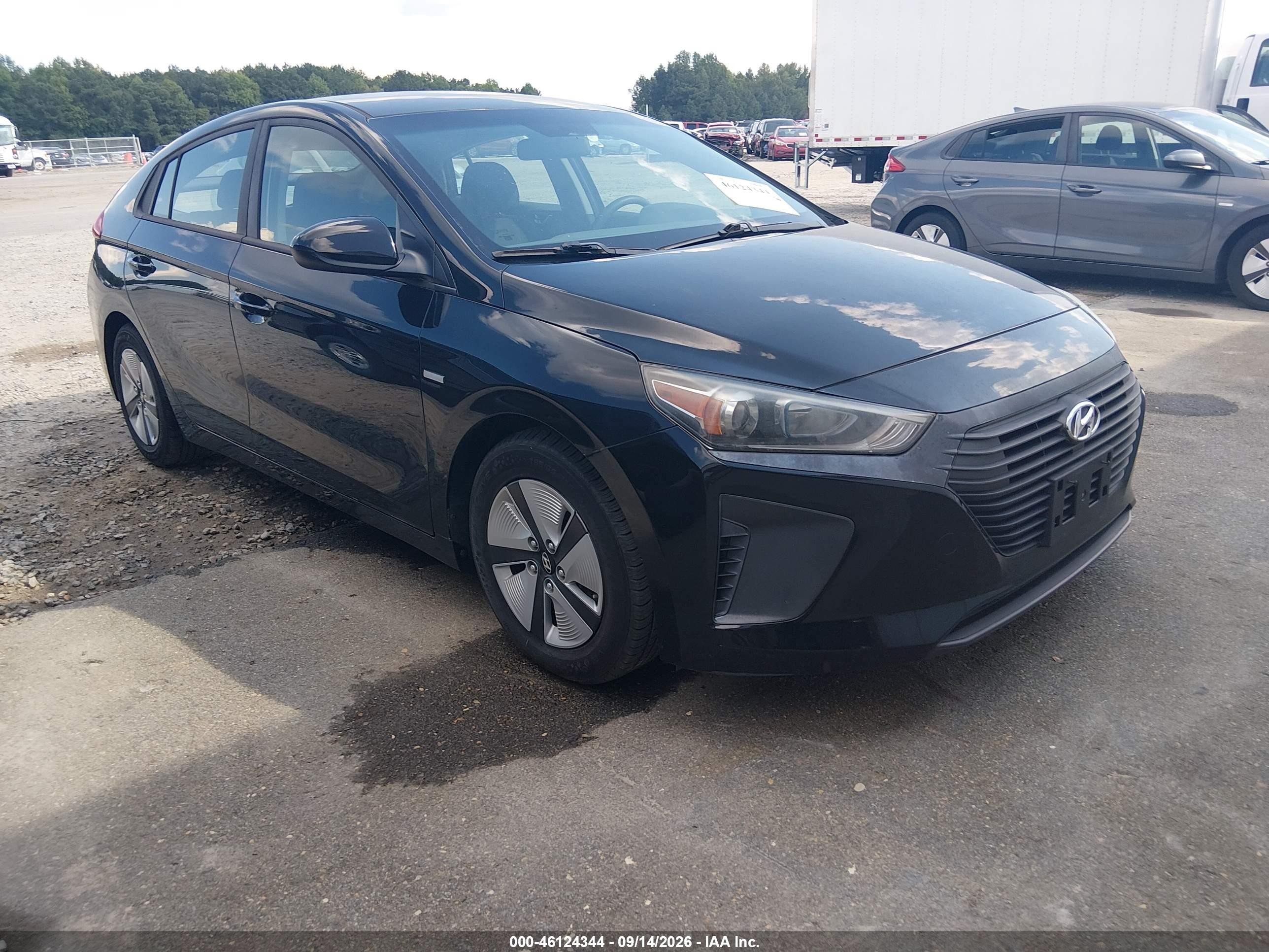 2018 Hyundai Ioniq Hybrid VIN KMHC65LC1JU075309 — IAAI salvage auction photo