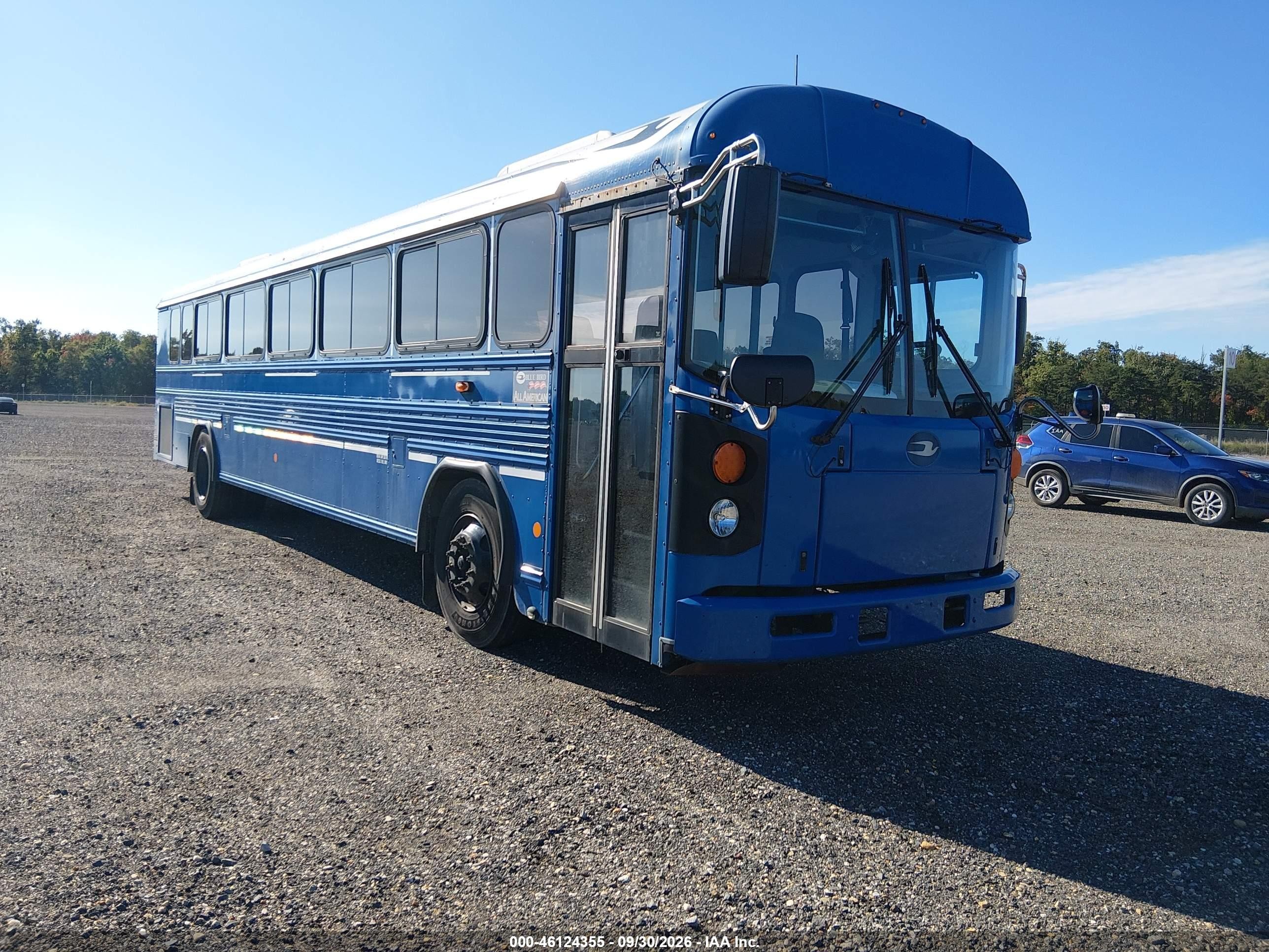 2016 Blue Bird School Bus / Transit Bus VIN 1BABNBCAXGF315416 — IAAI salvage auction photo