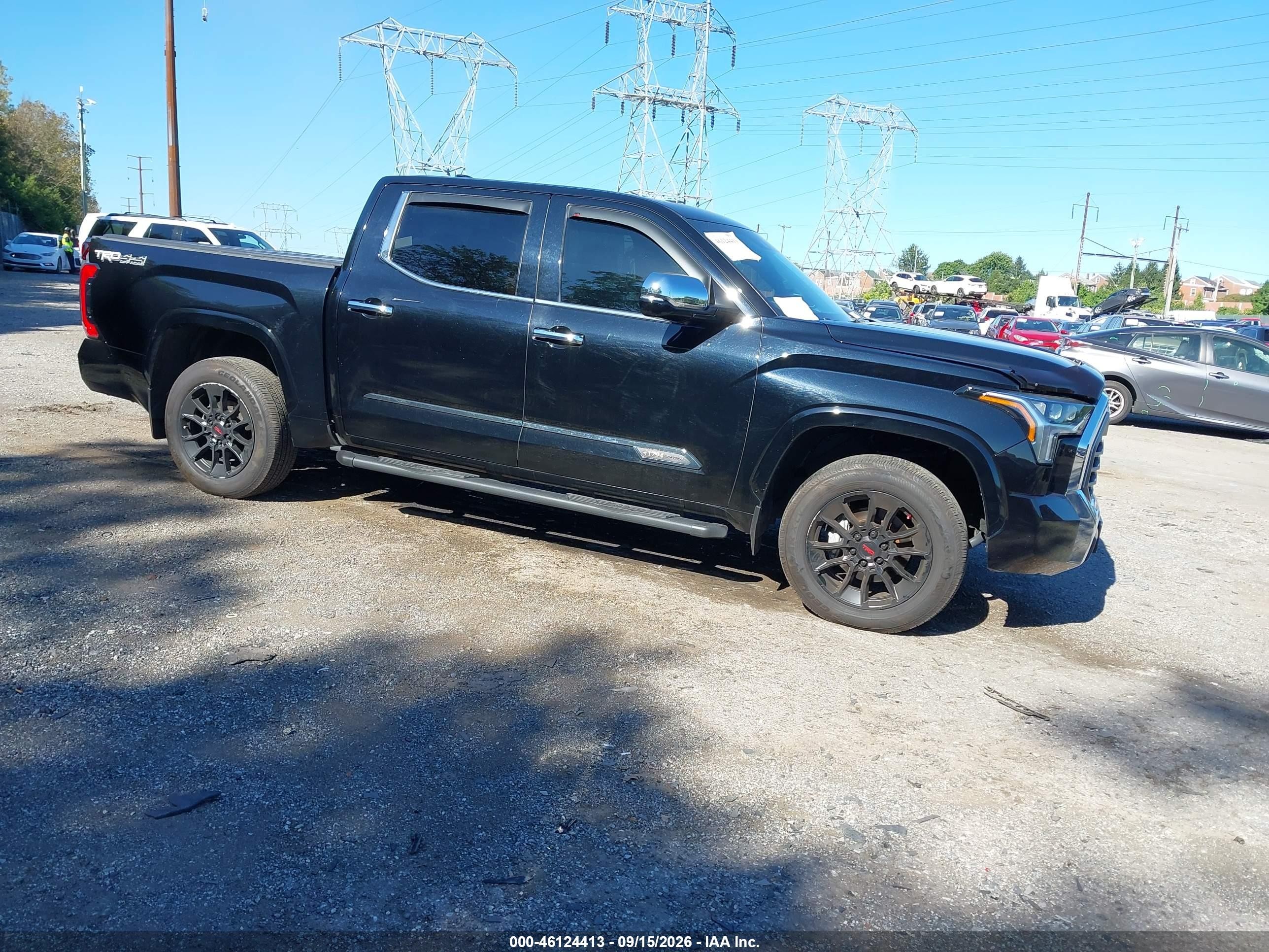 2024 Toyota Tundra VIN 5TFMA5AB1RX035775 — IAAI salvage auction photo
