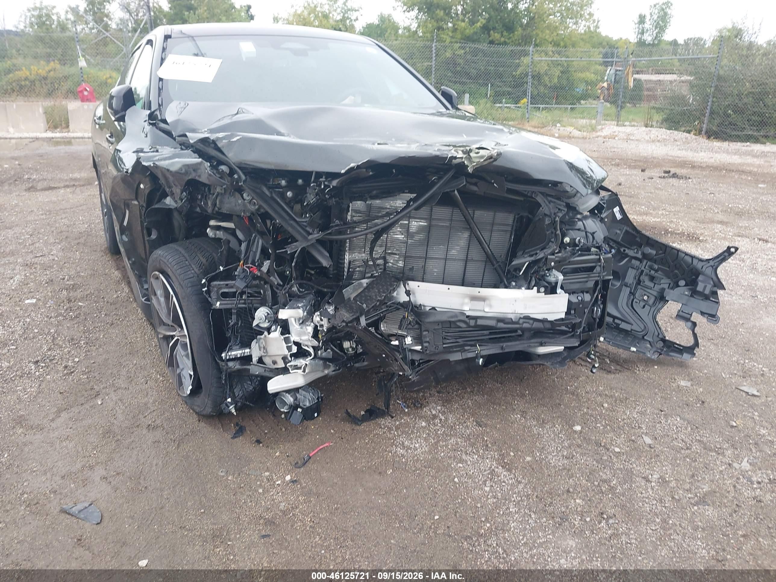 2027 BMW X6 VIN 5UX33EX0XV9528654 IAAI salvage auction — Front End, Clear (Florida), sold $24,700 on 2026-09-24 (photo 6)