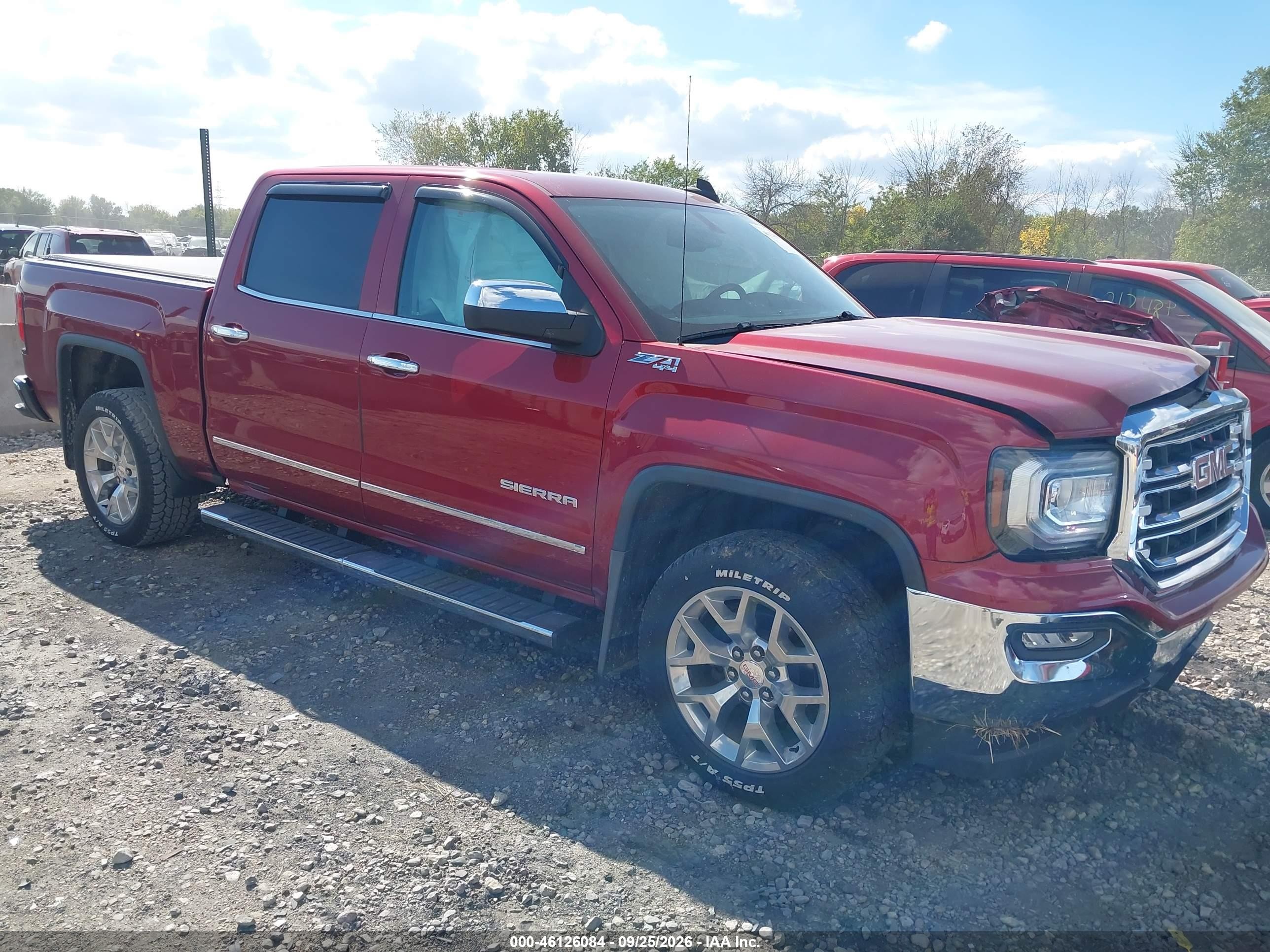 2018 GMC Sierra 1500 VIN 3GTU2NEC9JG397281 — IAAI salvage auction photo