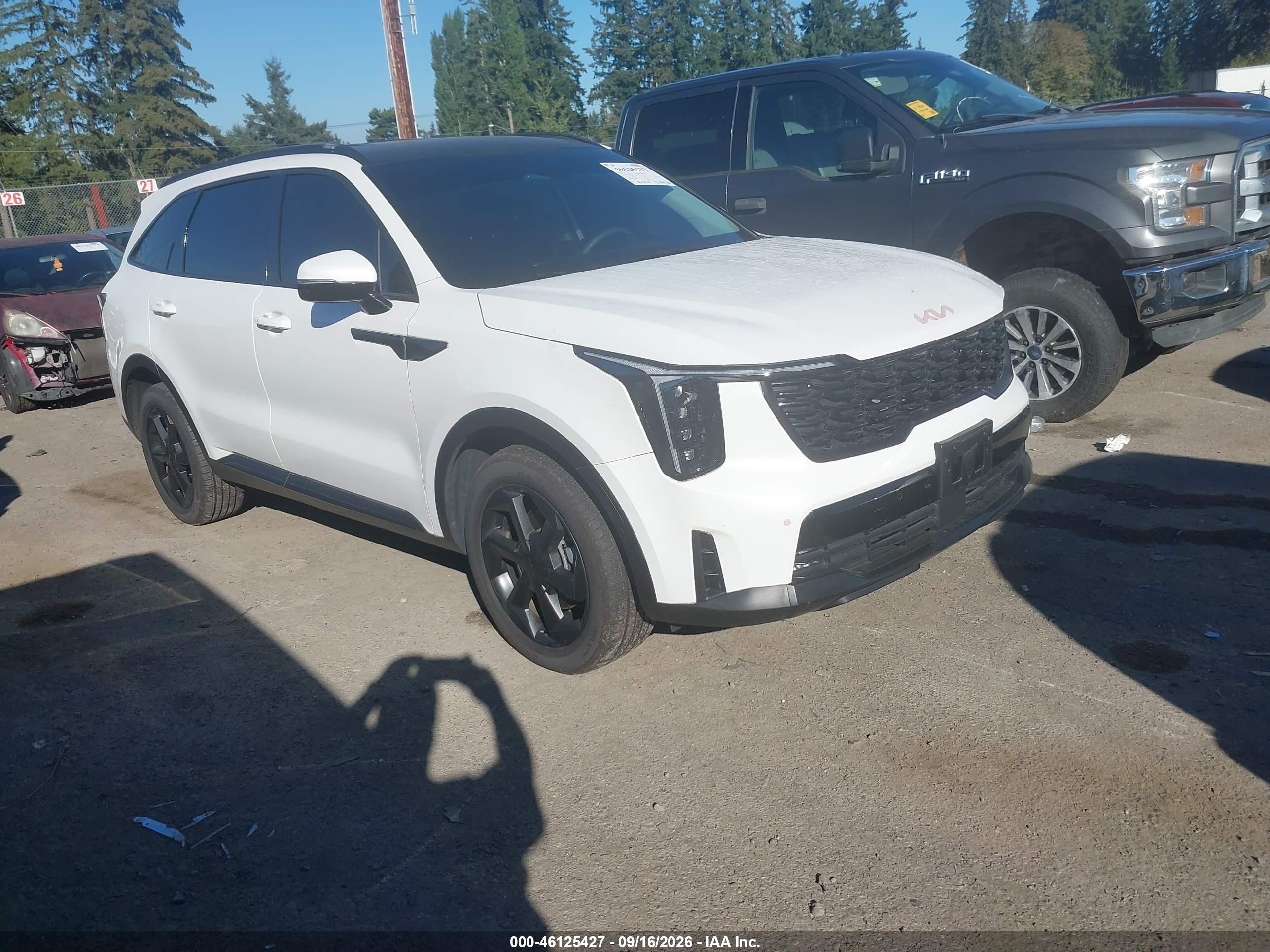 2025 Kia Sorento Hybrid VIN KNDRHDJG8S5336388 — IAAI salvage auction photo