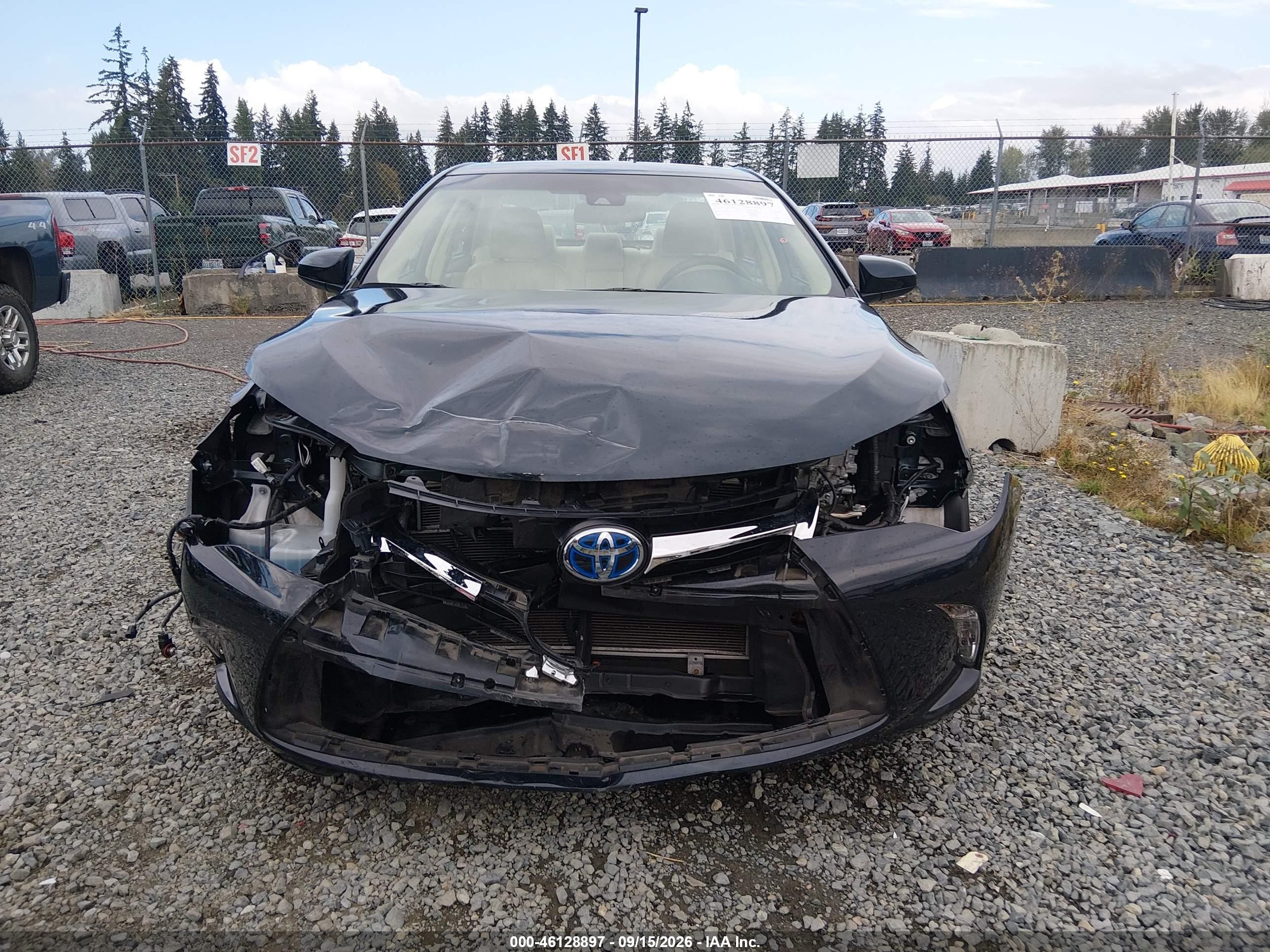 2016 Toyota VIN 4T1BD1FK5GU182840 IAAI salvage auction — Front End, Bill Of Sale (Washington), sold $5,800 on 2026-09-25 (photo 6)