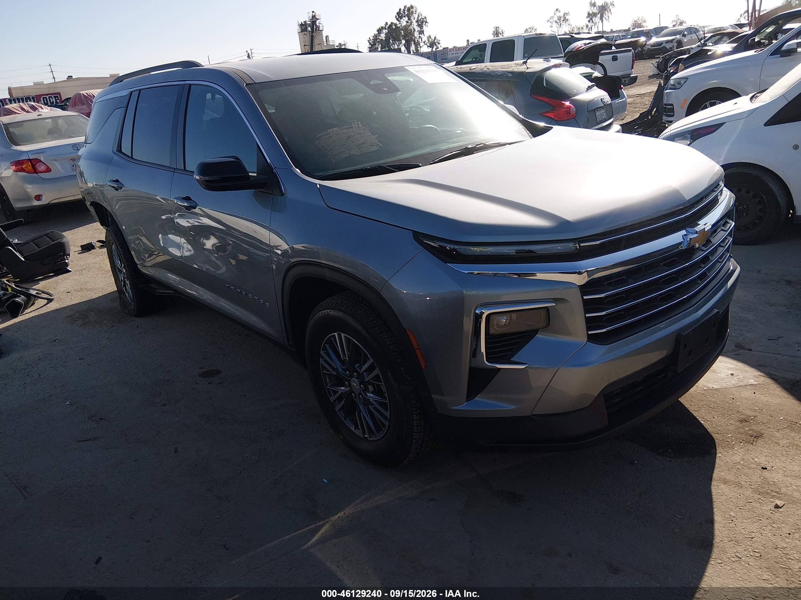 2026 Chevrolet Traverse VIN 1GNERGKS8TJ328906 — IAAI salvage auction photo