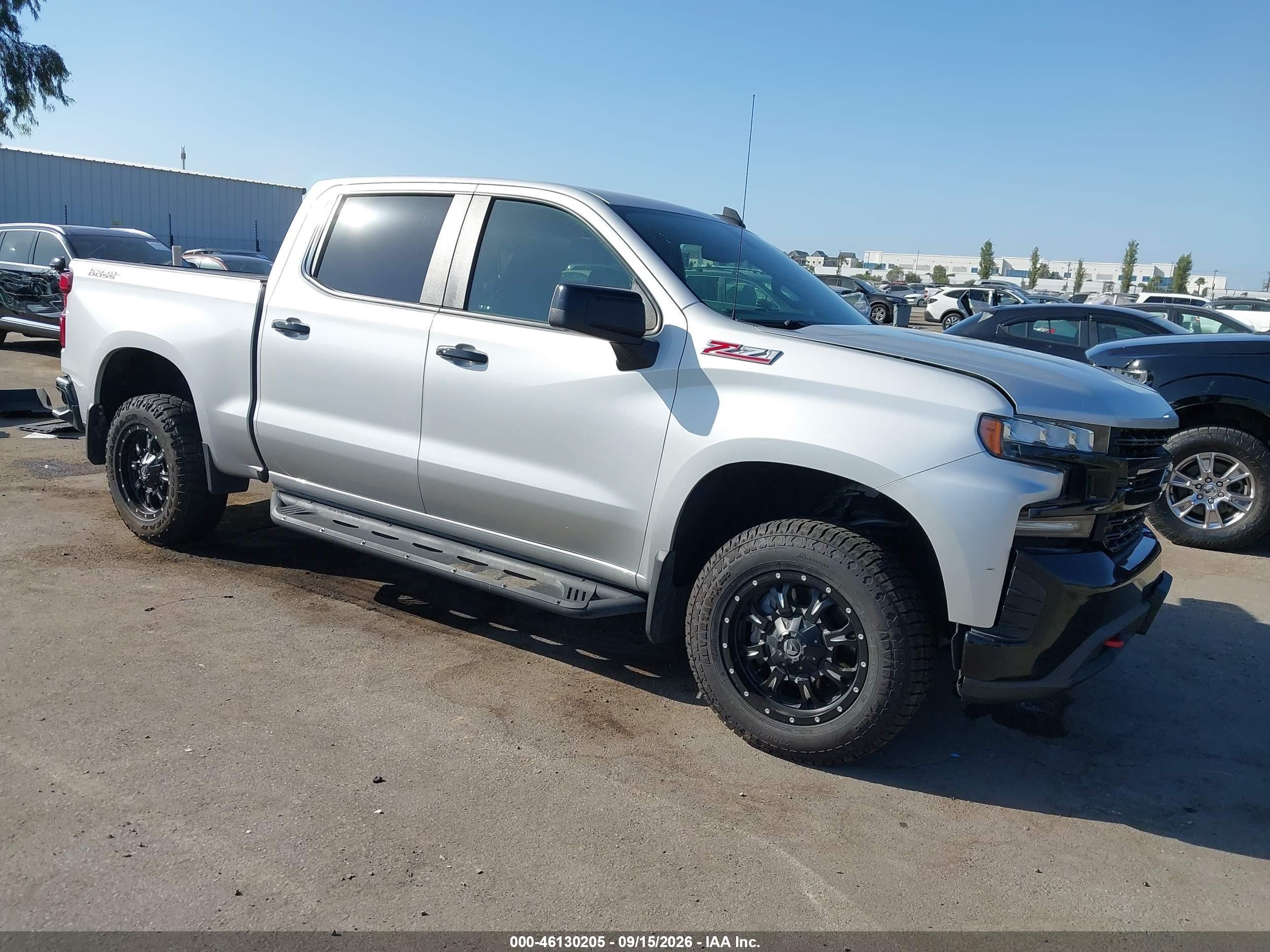 2021 Chevrolet Silverado 1500 VIN 1GCPYFED5MZ161595 — IAAI salvage auction photo