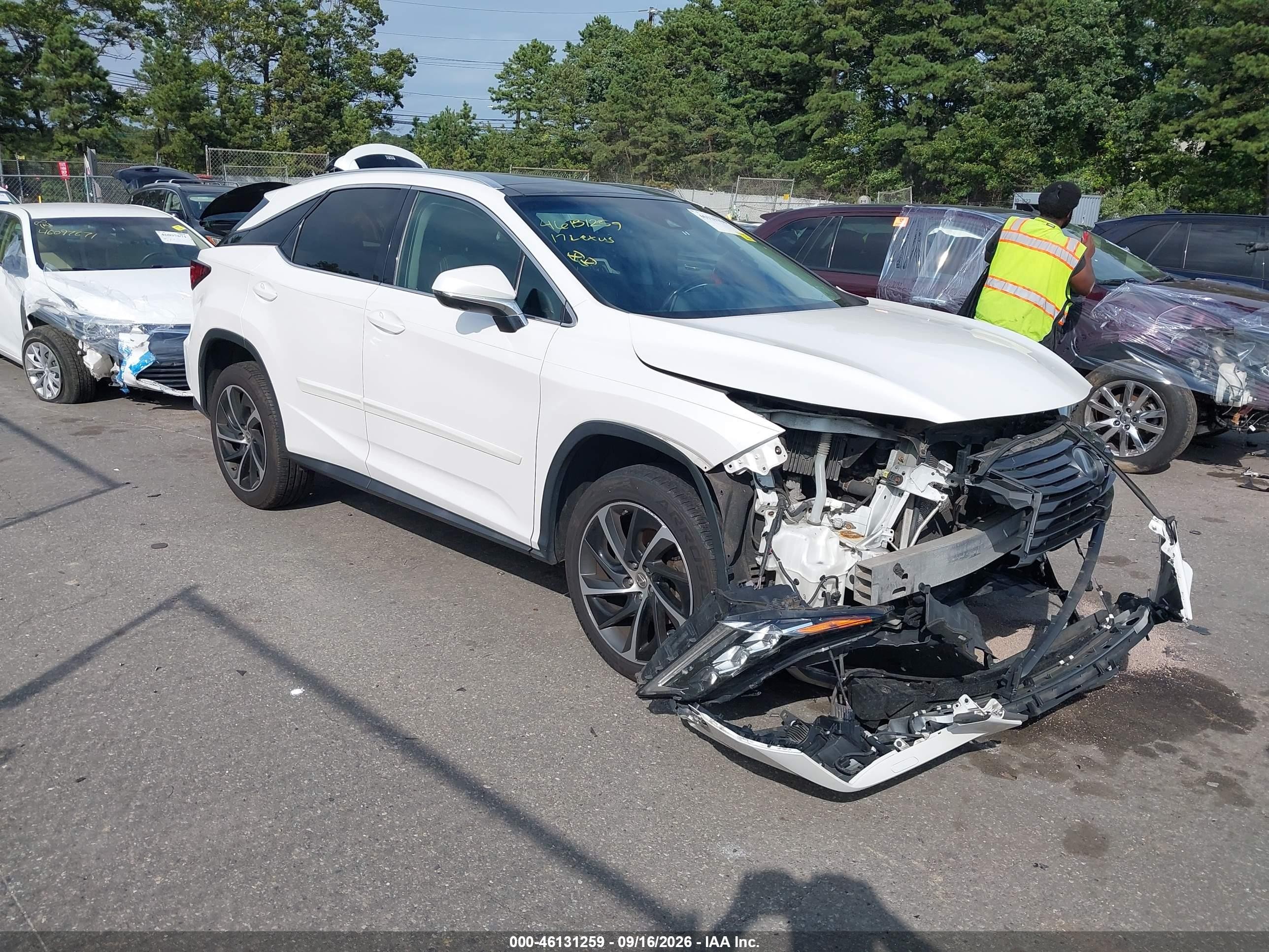 2017 Lexus RX 350 VIN 2T2BZMCA2HC072132 — IAAI salvage auction photo
