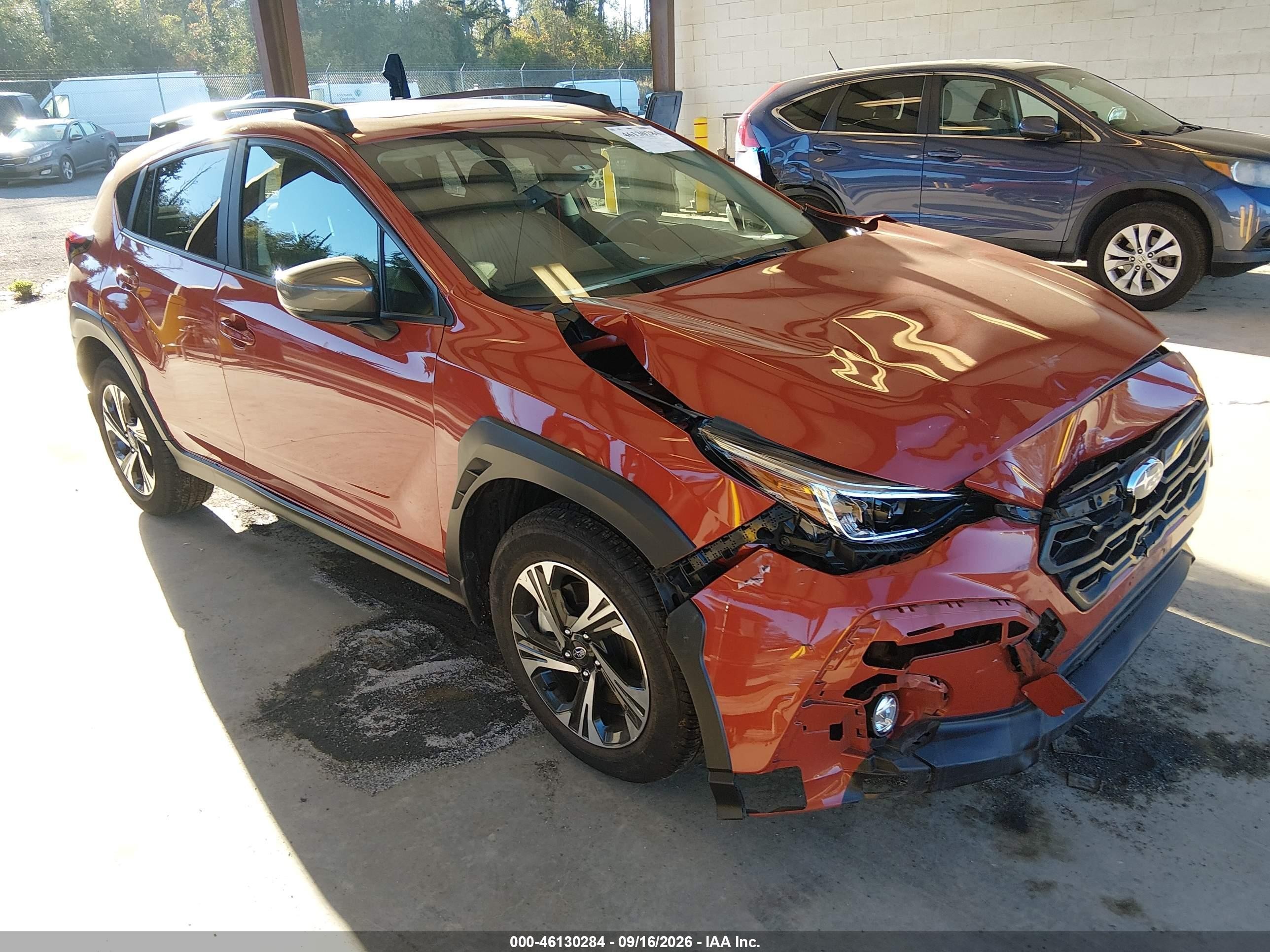 2024 Subaru Crosstrek VIN JF2GUADC5RH855208 — IAAI salvage auction photo