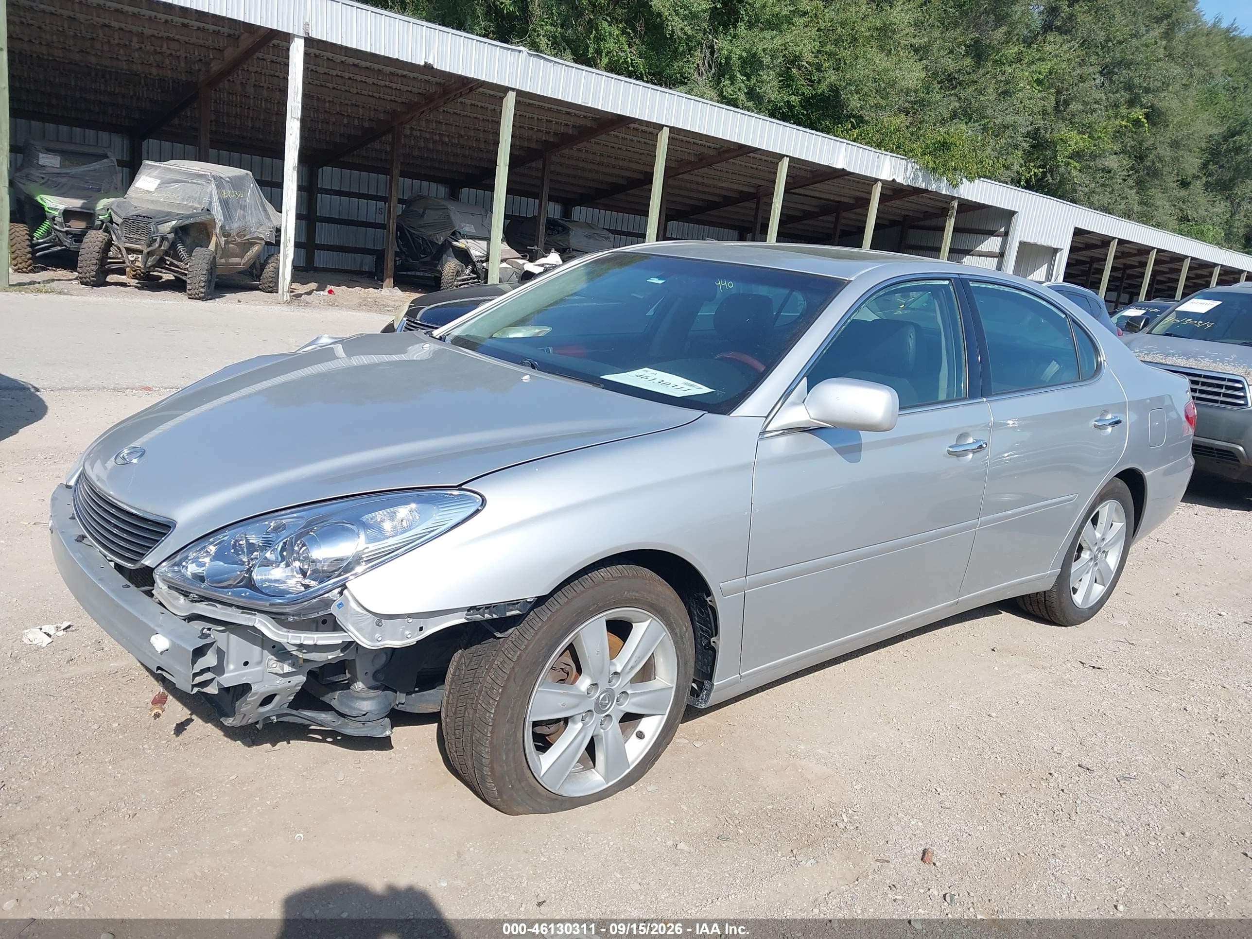 2005 Lexus Es 330 VIN JTHBA30G655104635 IAAI salvage auction — Normal Wear, Clear (Kansas), sold $875 on 2026-09-25 (photo 2)
