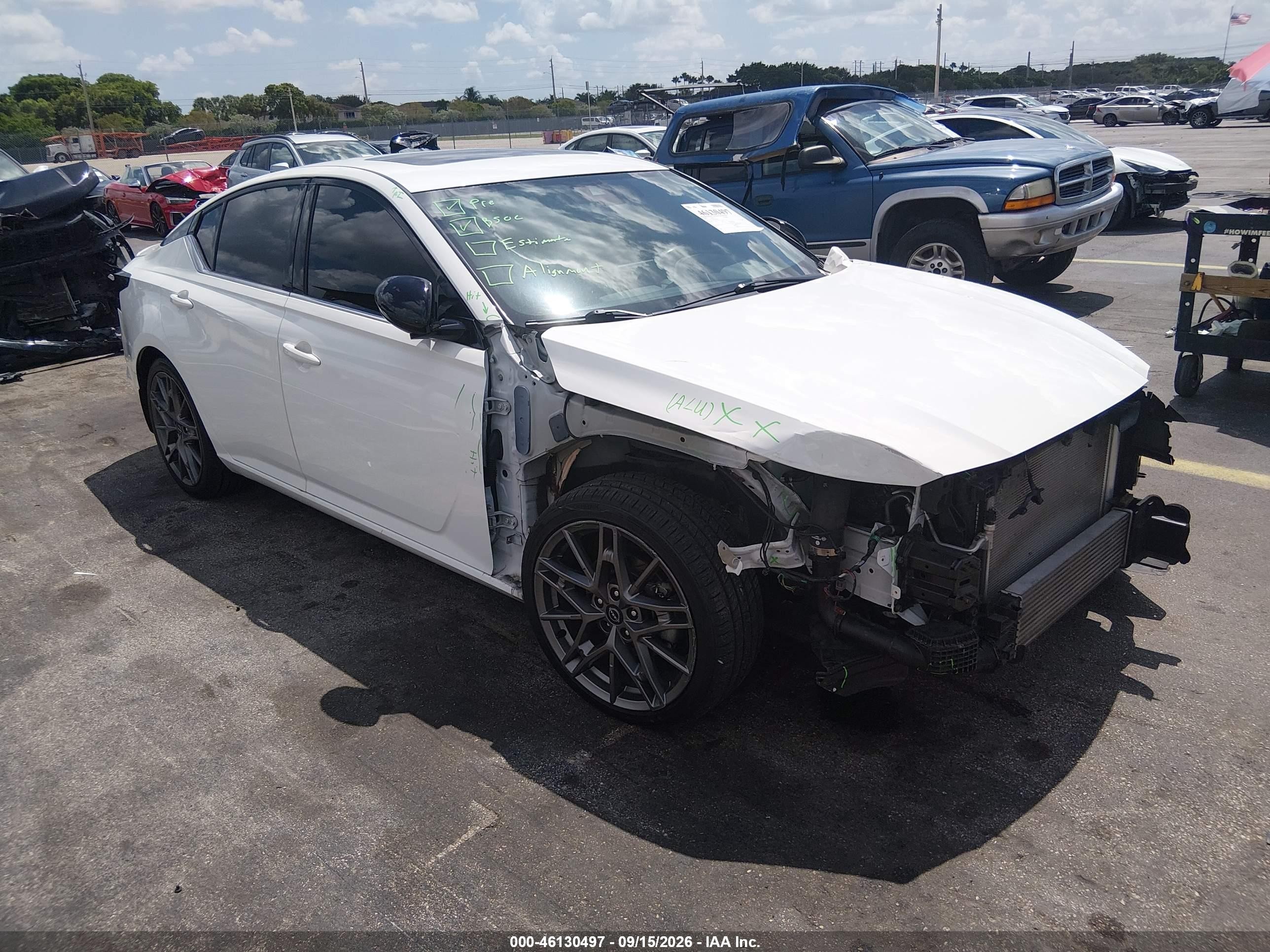 2024 Nissan Altima VIN 1N4AL4CV0RN300072 — IAAI salvage auction photo