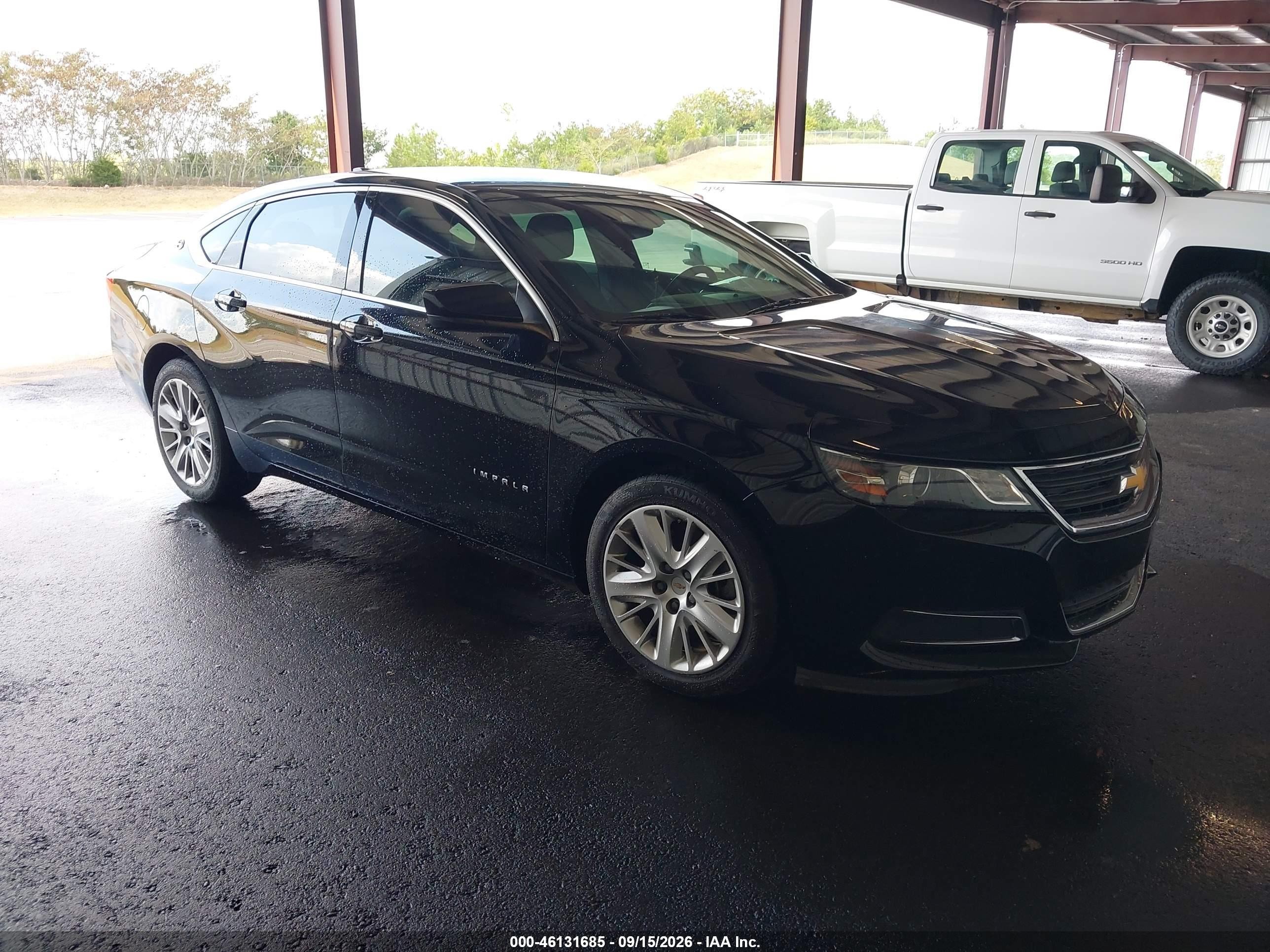 2017 Chevrolet Impala VIN 1G11X5SA6HU186871 — IAAI salvage auction photo
