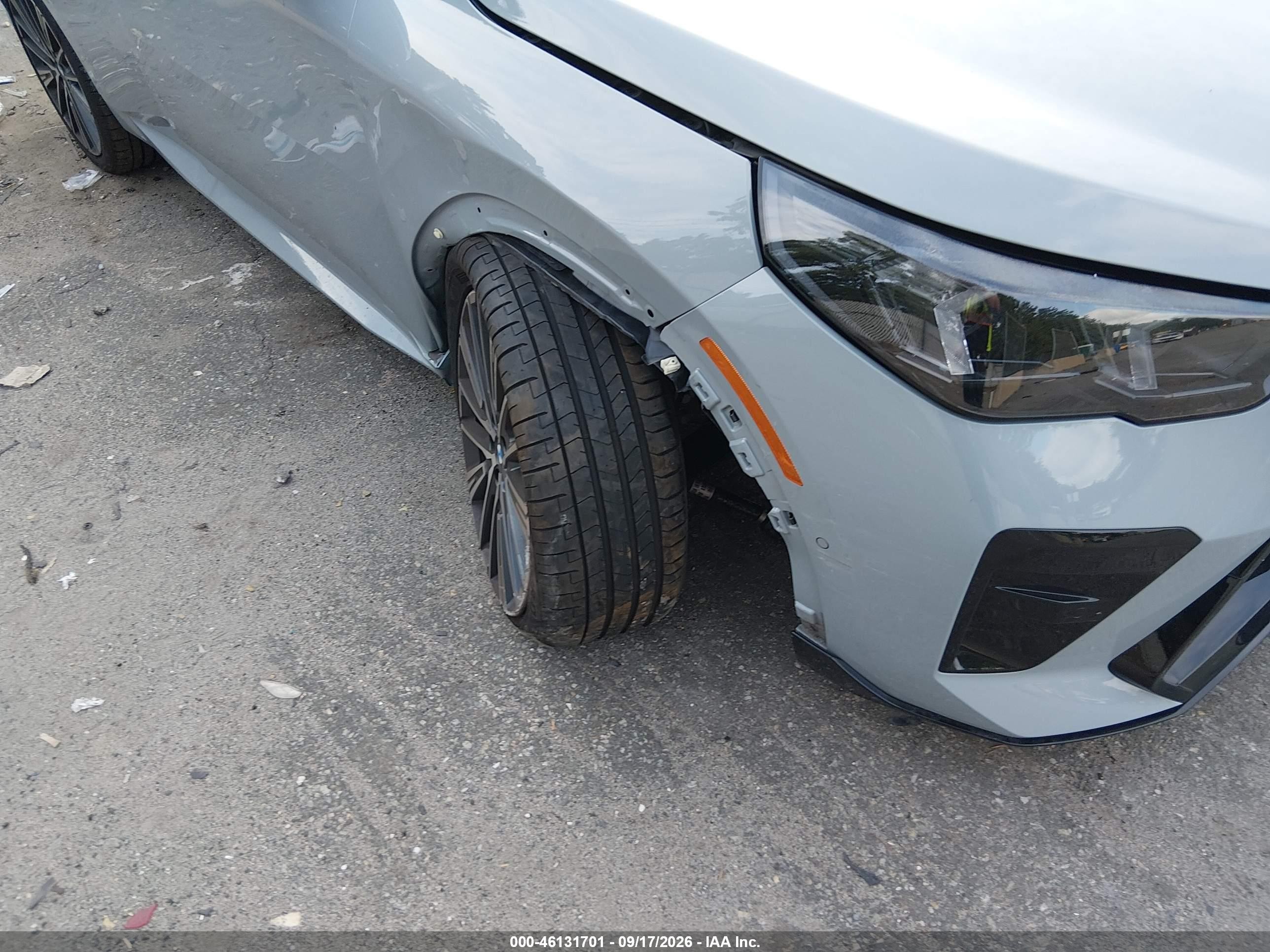 2026 BMW X2 VIN WBX83GM09T5673571 IAAI salvage auction — Unknown, Clear (New York), sold $21,700 on 2026-09-25 (photo 6)