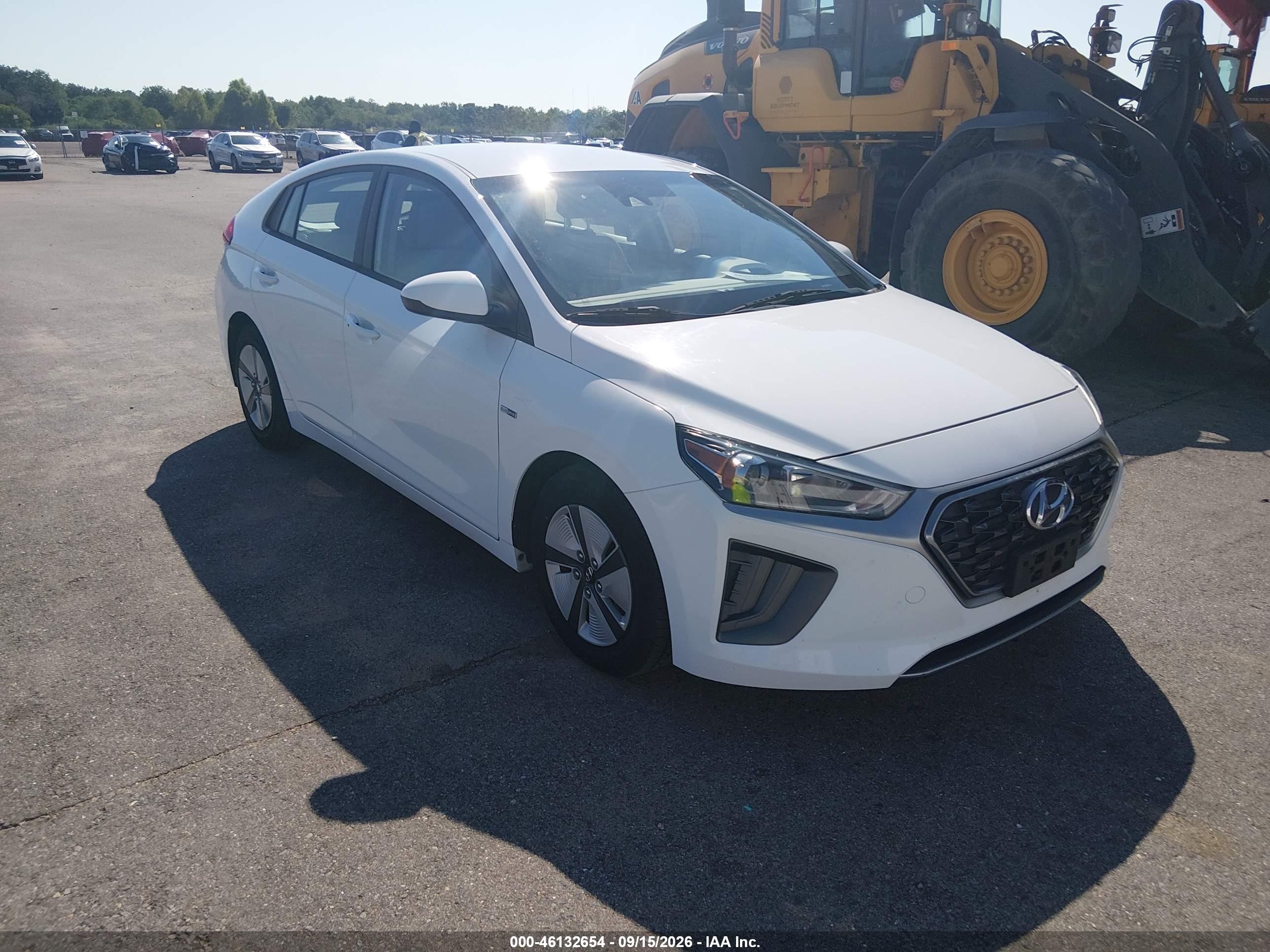 2020 Hyundai Ioniq Hybrid VIN KMHC65LC9LU219773 — IAAI salvage auction photo