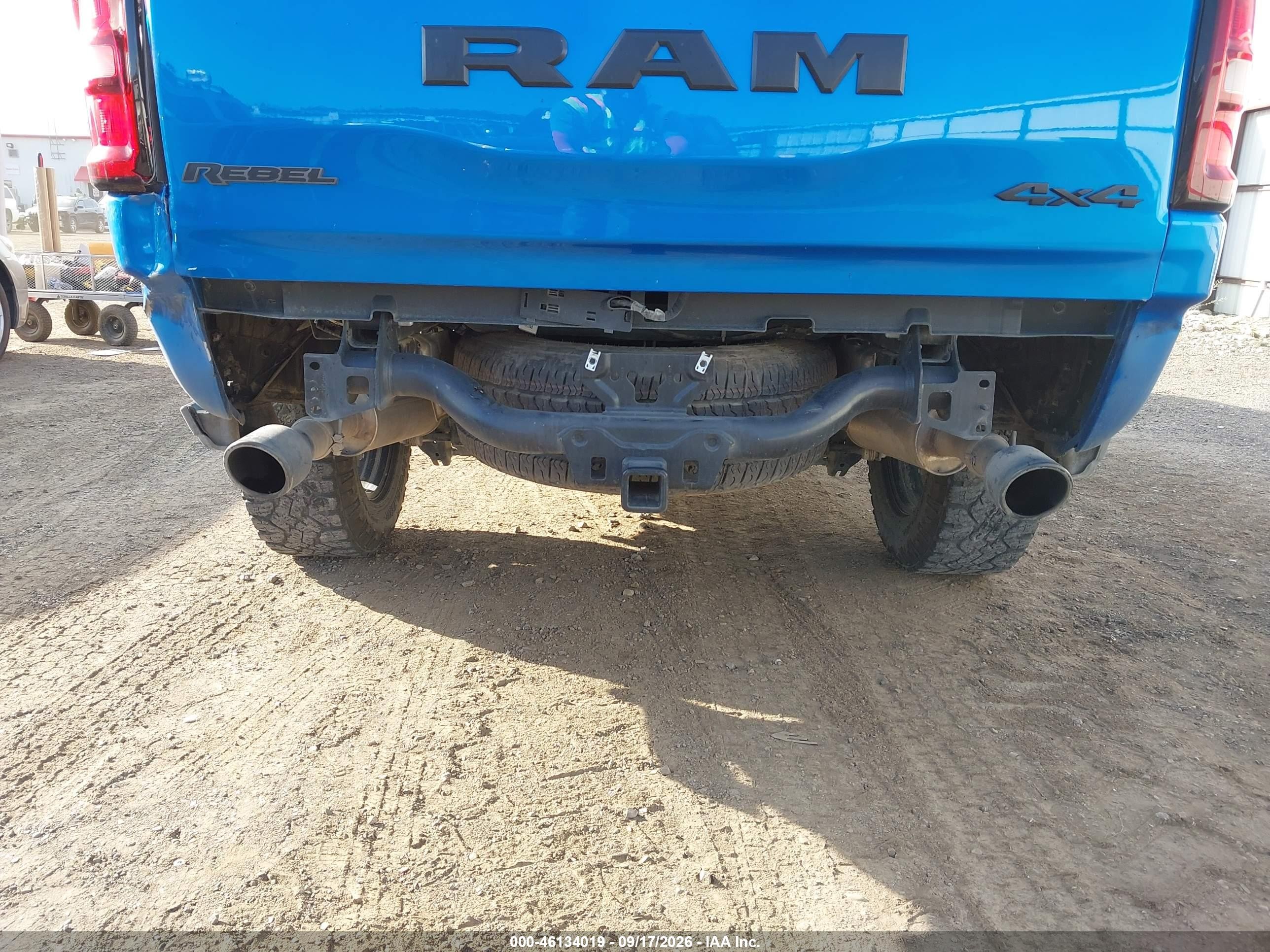 2025 Ram 1500 VIN 1C6SRFLP8SN581092 IAAI salvage auction — Rear End, Enterprise Vehicles Clear Only (California), sold $33,250 on 2026-09-26 (photo 6)