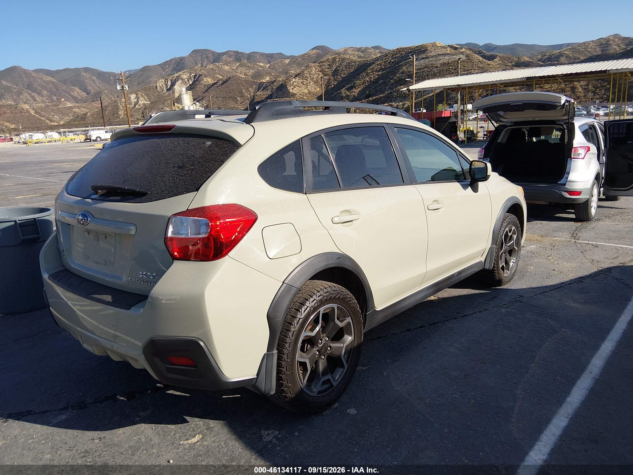 2013 Subaru VIN JF2GPAKC6D2841520 IAAI salvage auction — Front End, Salvage (California), sold $1,850 on 2026-09-26 (photo 4)