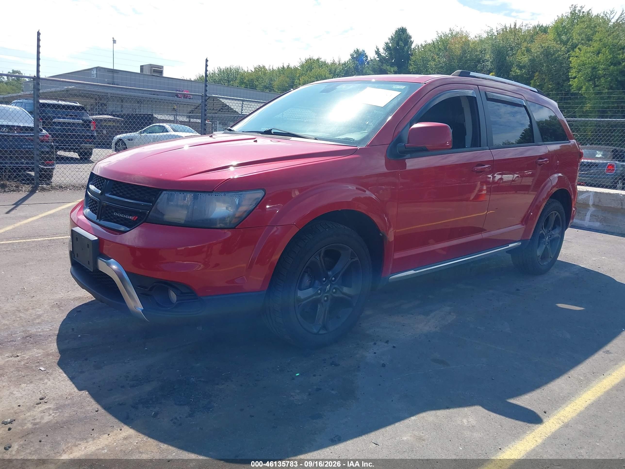 2018 Dodge Journey VIN 3C4PDDGG8JT516592 IAAI salvage auction — Normal Wear, Clear (Connecticut), sold $1,100 on 2026-09-22 (photo 2)