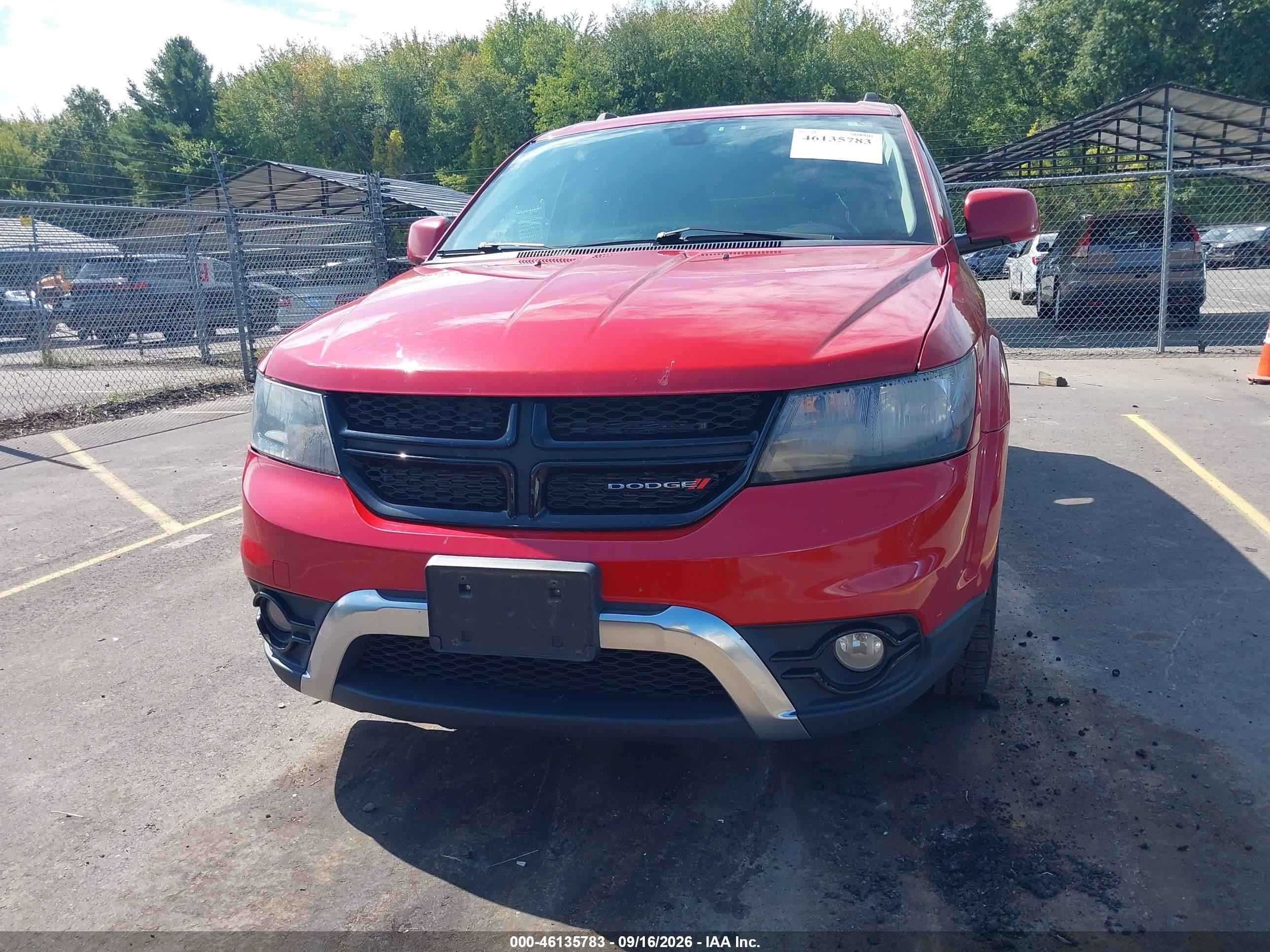 2018 Dodge Journey VIN 3C4PDDGG8JT516592 IAAI salvage auction — Normal Wear, Clear (Connecticut), sold $1,100 on 2026-09-22 (photo 6)