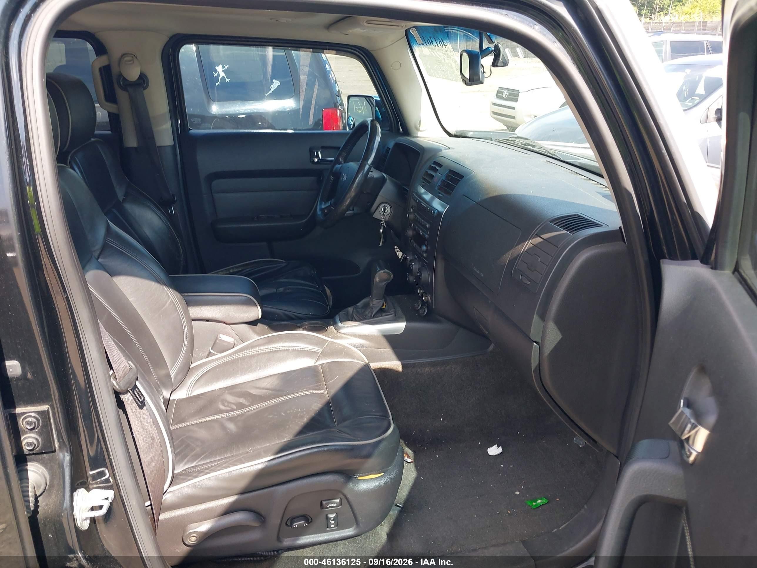 2006 Hummer H3 VIN 5GTDN136768170397 IAAI salvage auction — Side, Clear (Massachusetts), sold $800 on 2026-09-23 (photo 5)