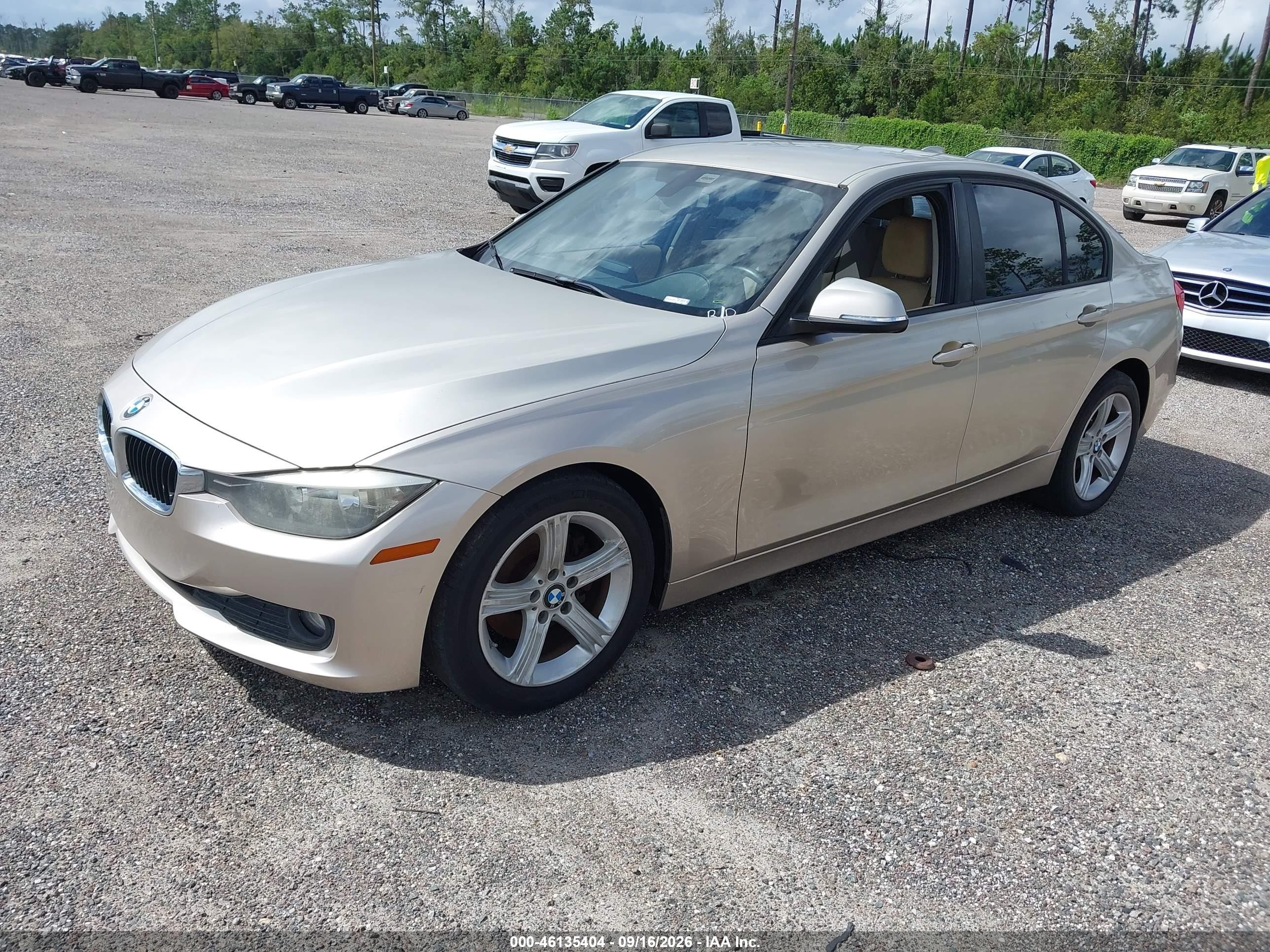 2014 BMW 3 Series VIN WBA3B1C50EK131801 IAAI salvage auction — Front End, Clear (Florida), sold $1,450 on 2026-09-27 (photo 2)