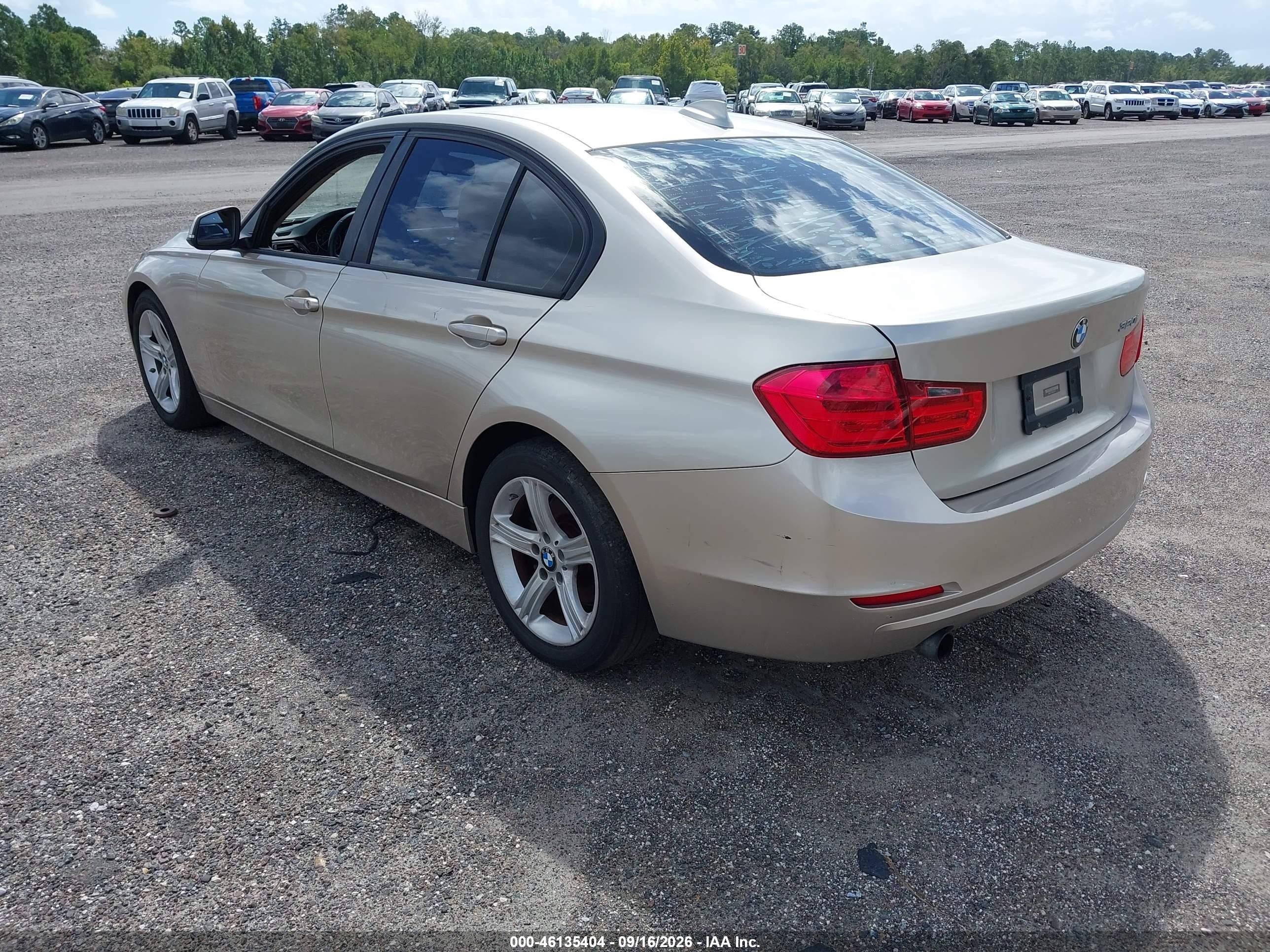 2014 BMW 3 Series VIN WBA3B1C50EK131801 IAAI salvage auction — Front End, Clear (Florida), sold $1,450 on 2026-09-27 (photo 3)