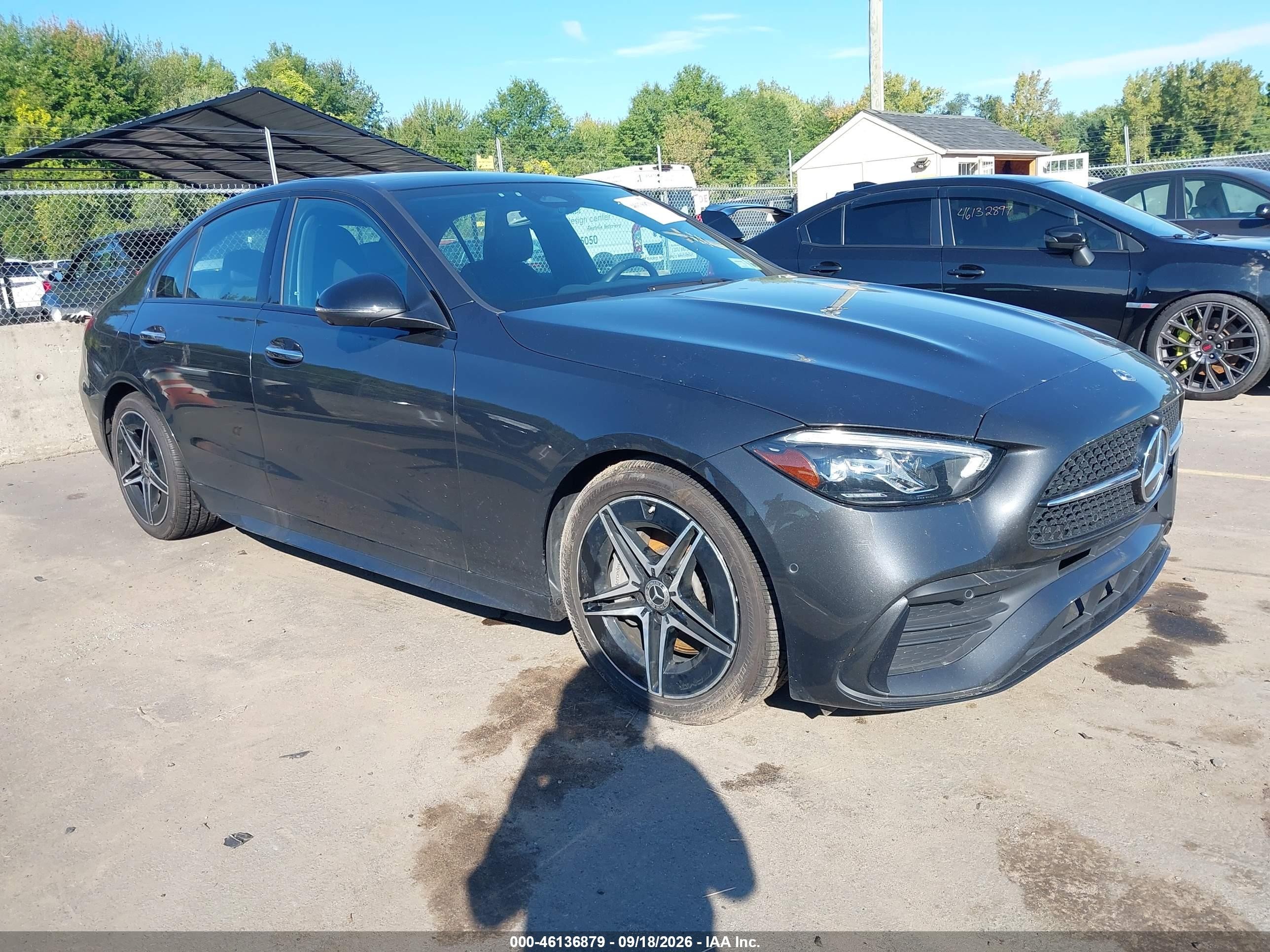 2023 Mercedes-Benz C-Class VIN W1KAF4HB8PR085228 — IAAI salvage auction photo